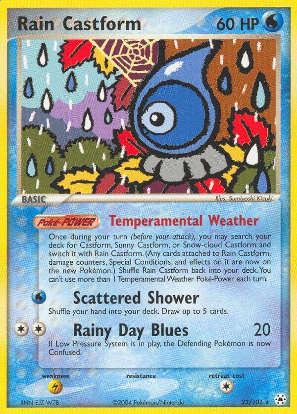 Rain Castform (HL 23/101)(reverse holo)