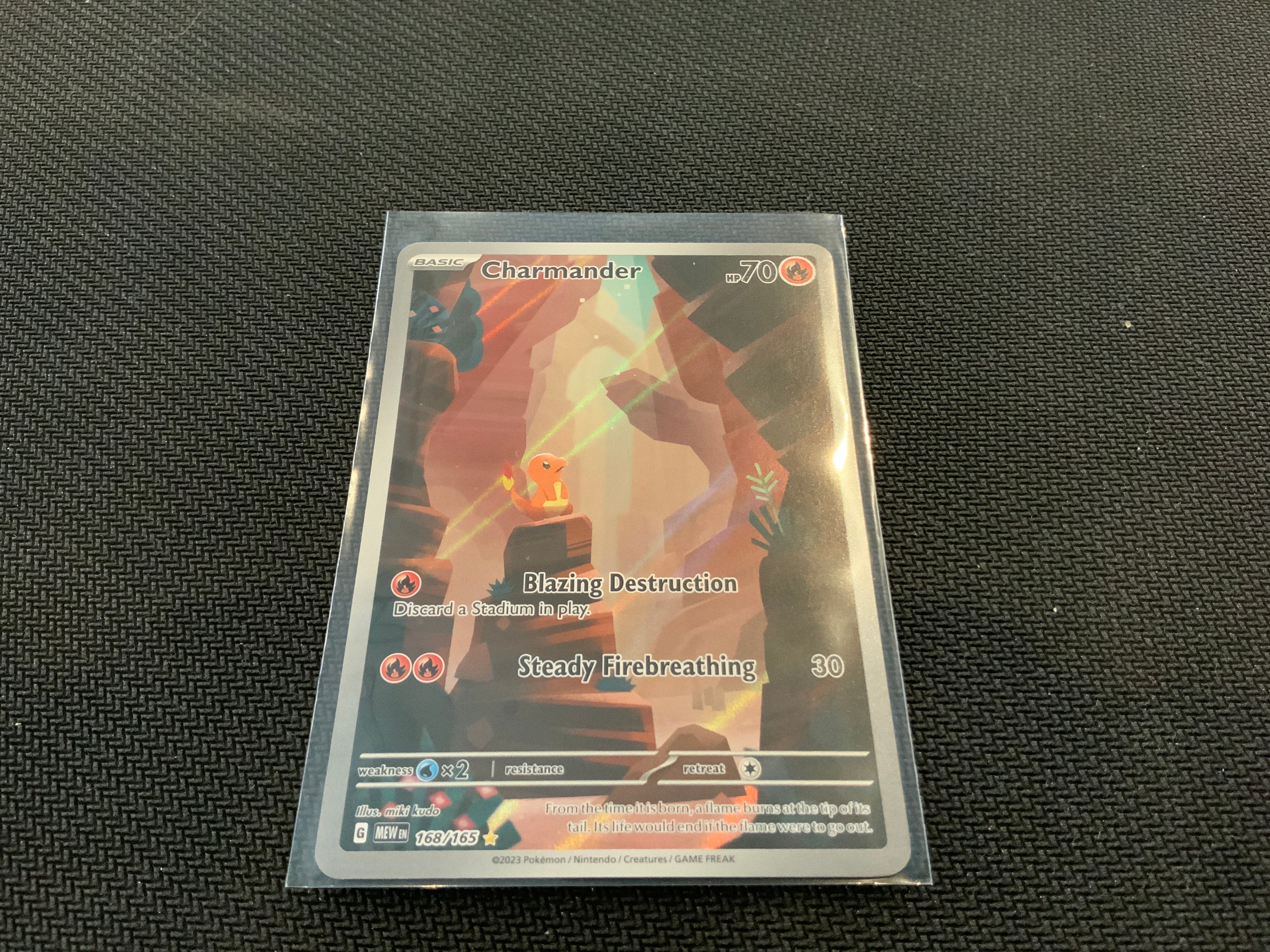 Pokemon MEW Charmander 168/165