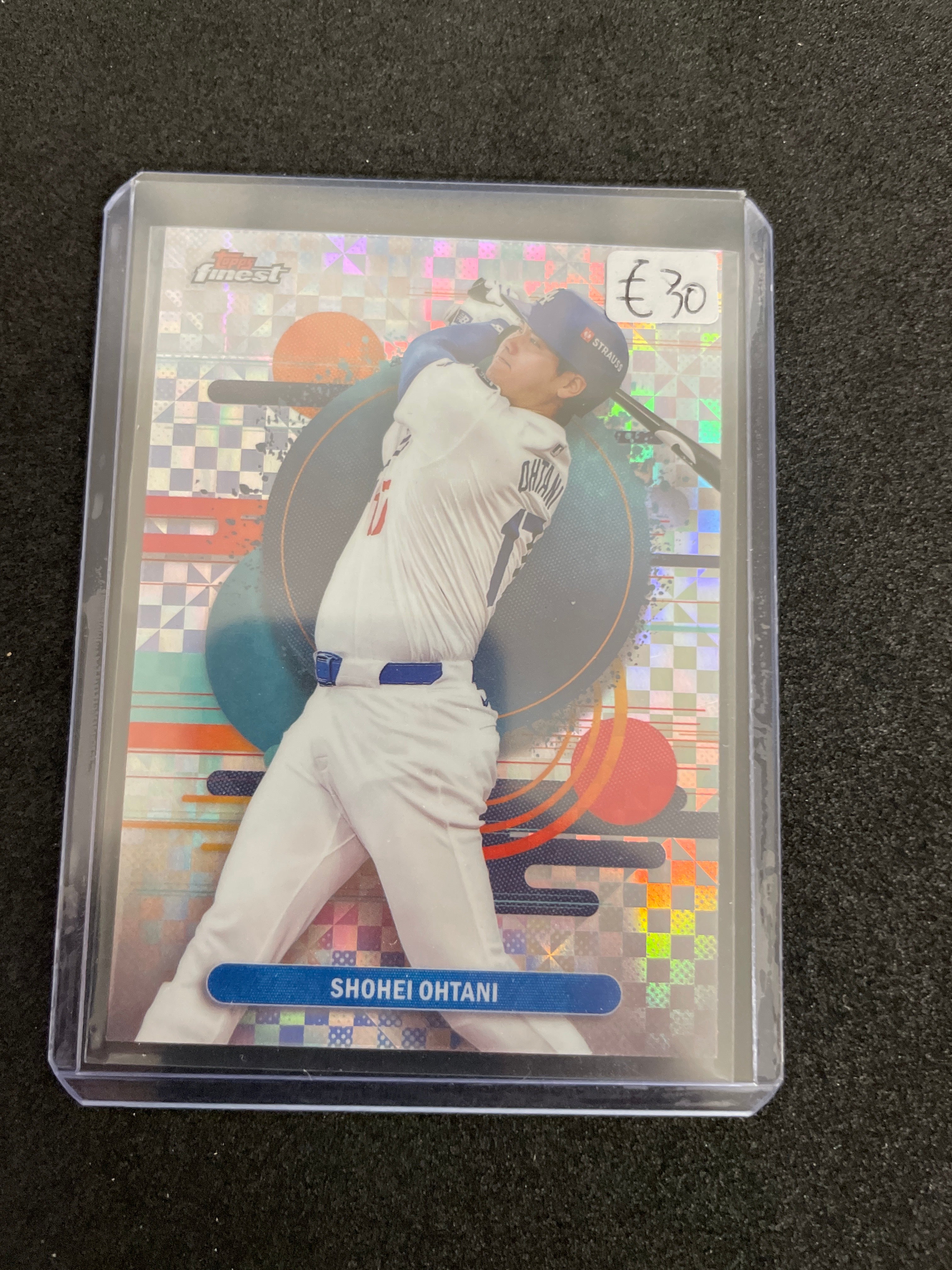 2025 Topps Finest Shohei Ohtani #190 Checkerboard Refractor