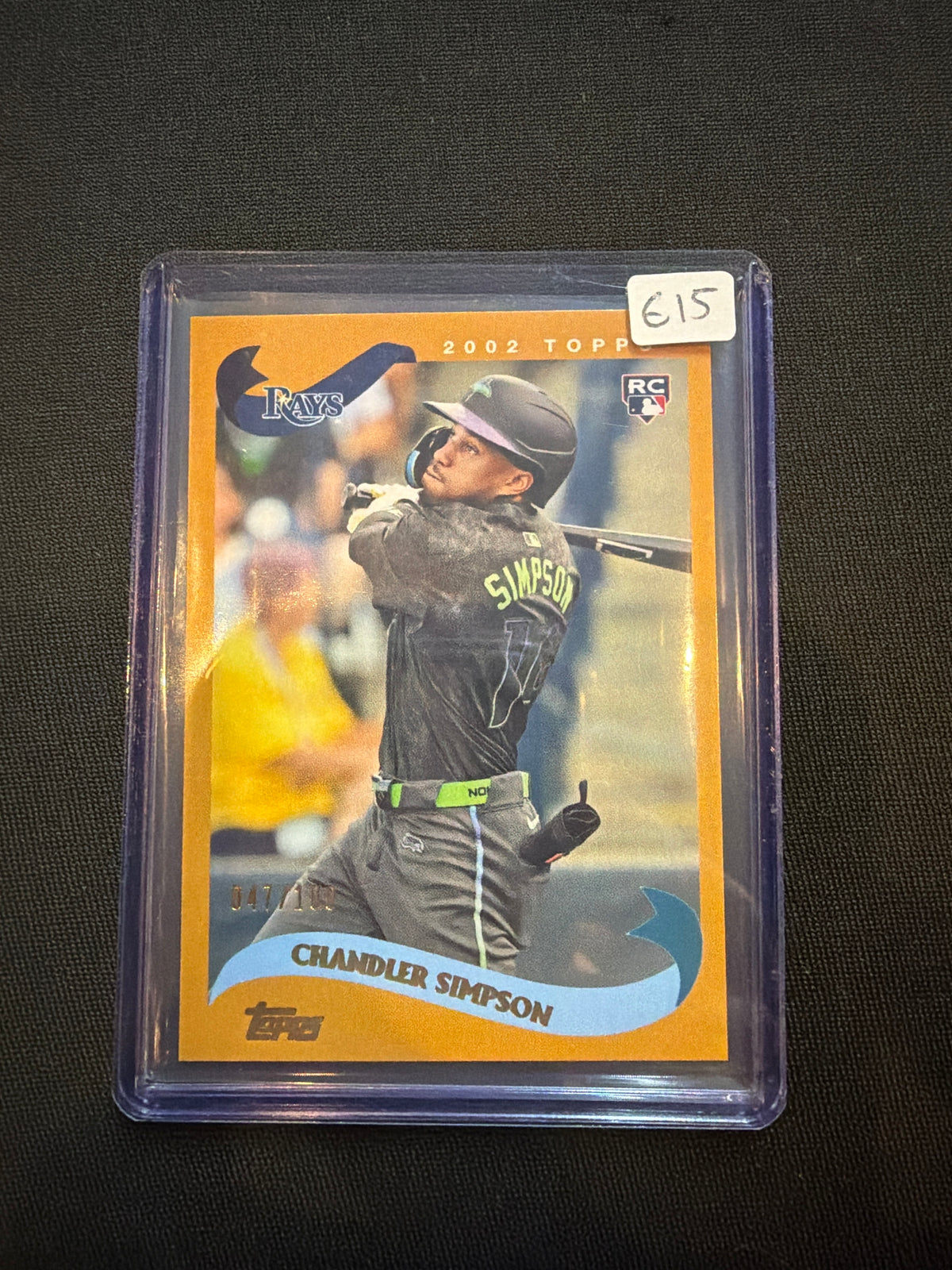 2025 Topps Transcendent VIP Chandler Simpson Rookie /100