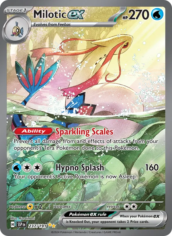 Milotic ex - 237/191 (SSP 237/191)