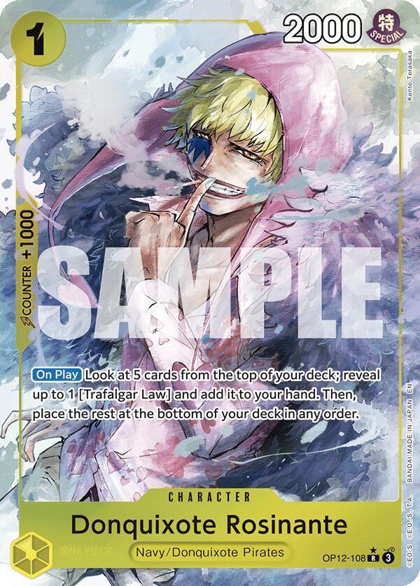 Donquixote Rosinante (108) (Alternate Art) (OP12 OP12-108)