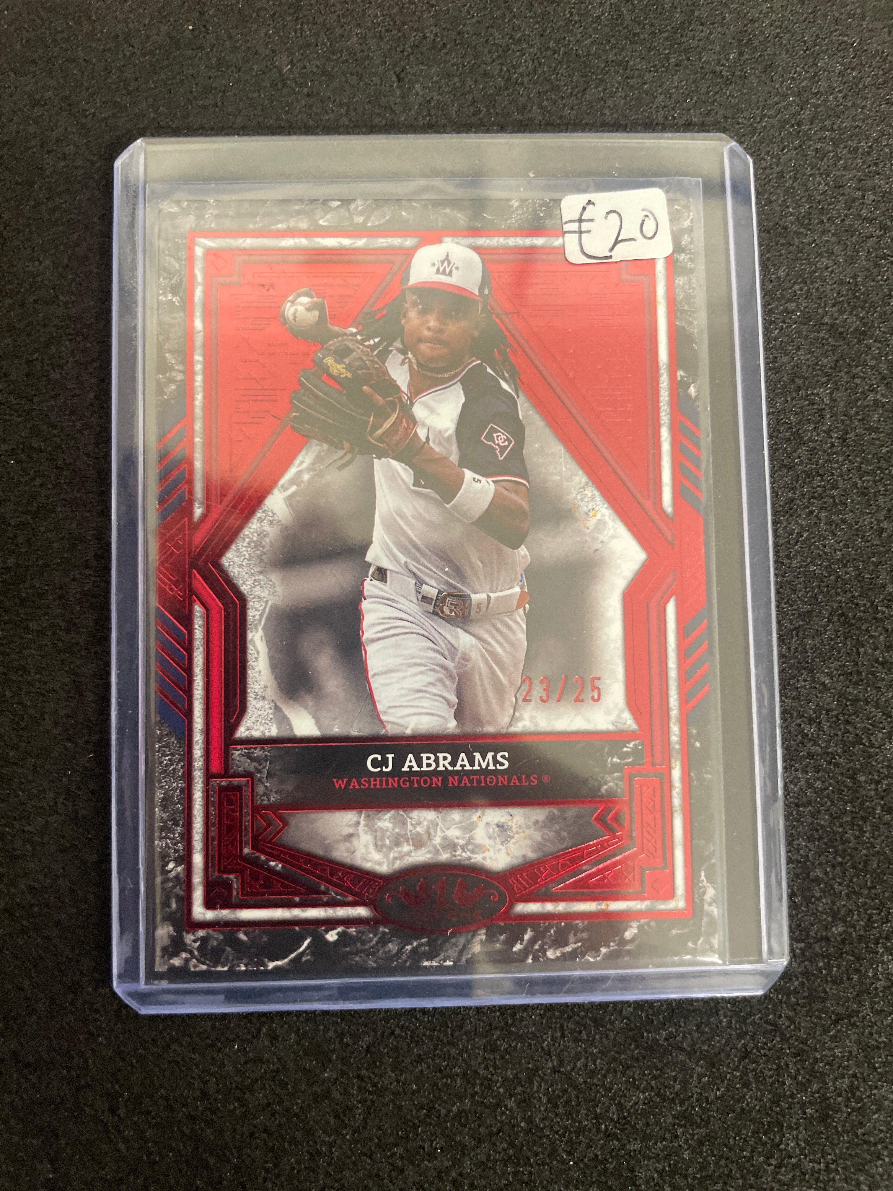2025 Topps Tier One Baseball CJ Abrams /25