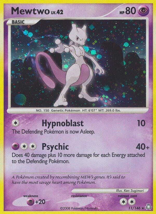 Mewtwo (LA 11/146)(reverse holo)