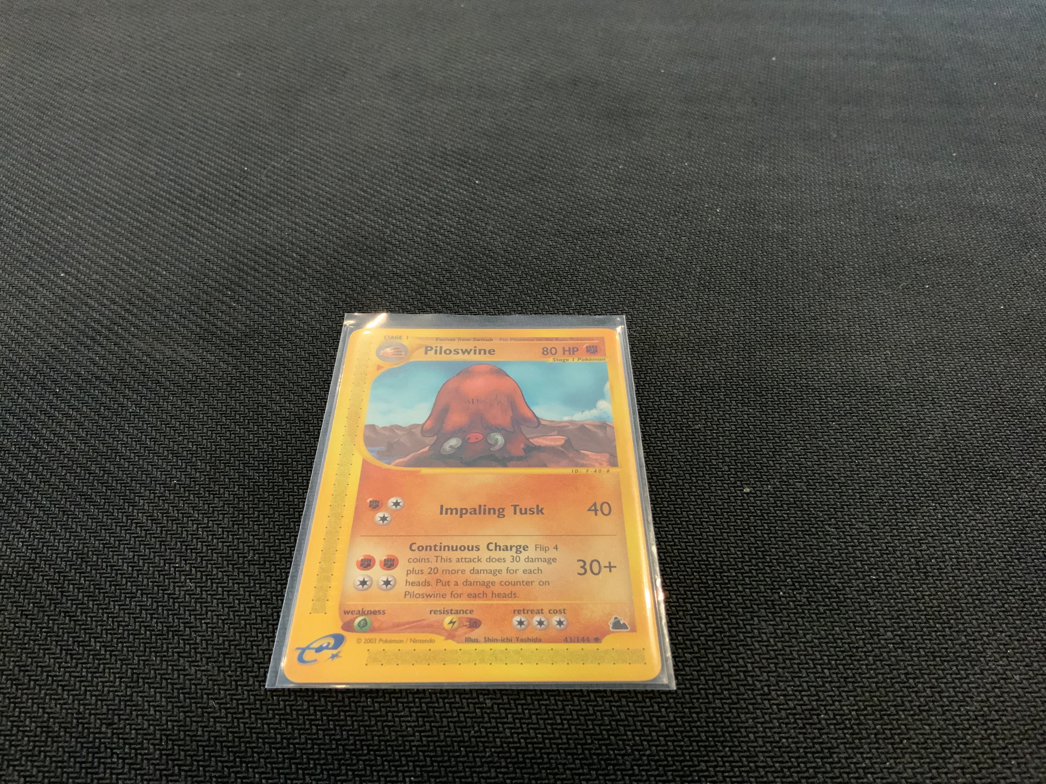 Pokemon Skyridge Piloswine 43/144