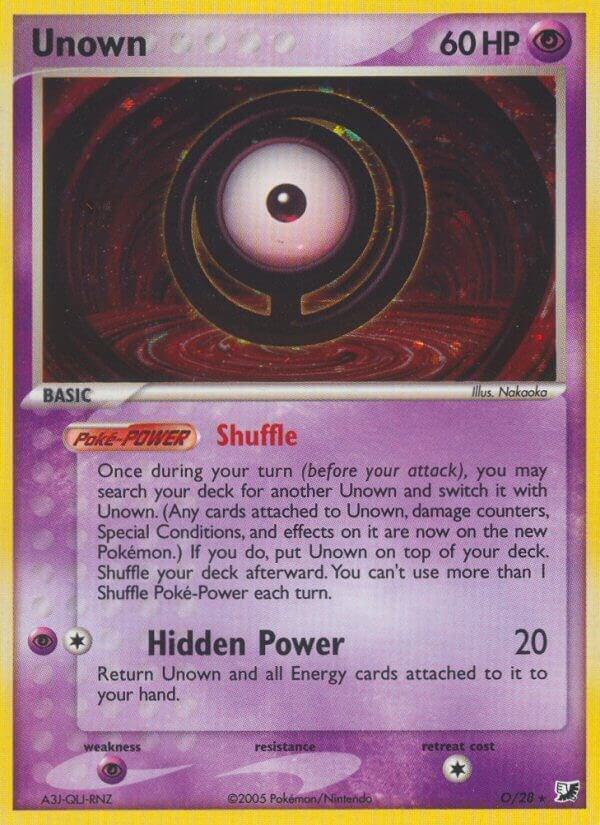 Unown (O) (UF O/28)
