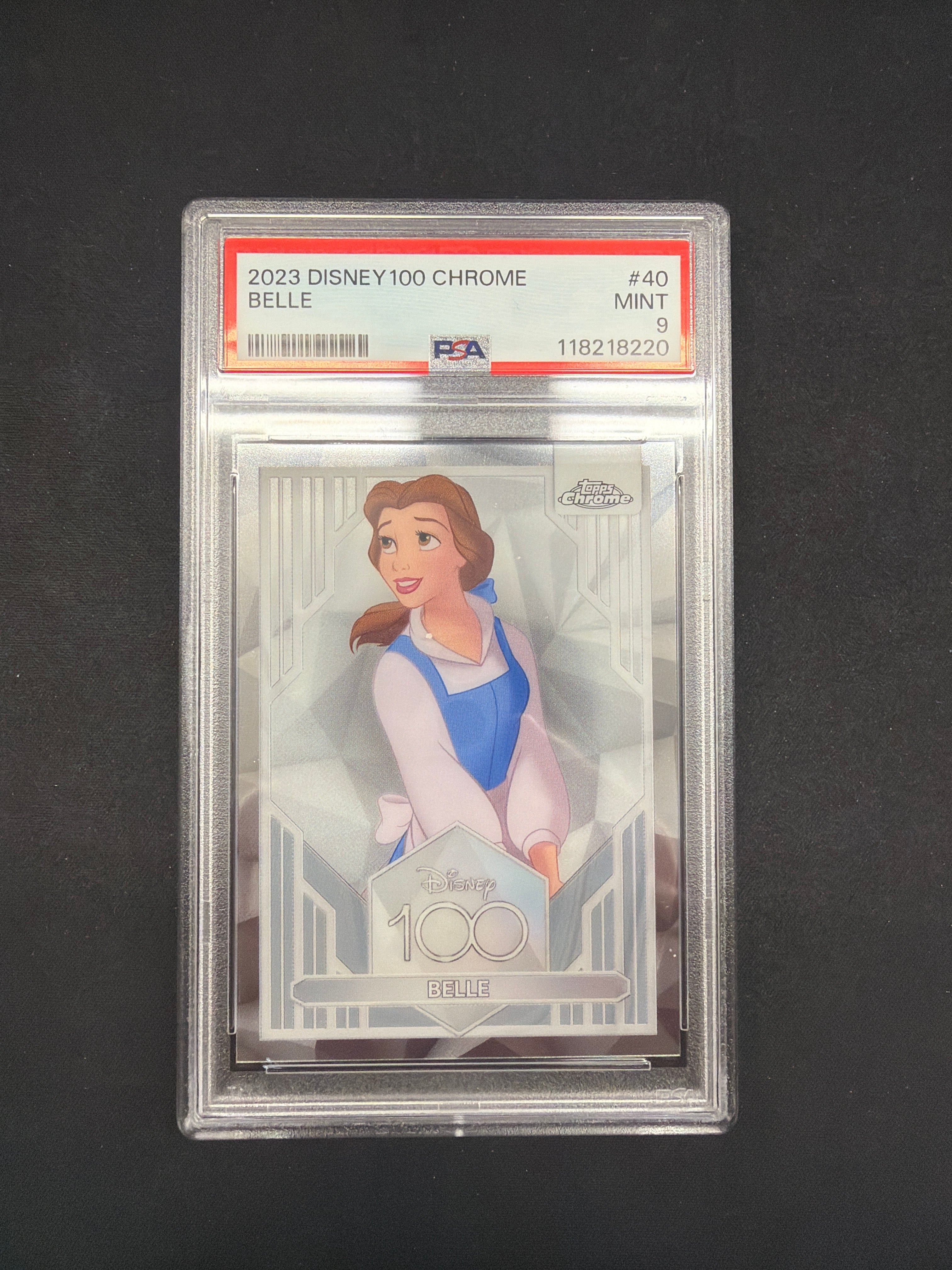 2023 Disney 100 Chrome Belle PSA MINT 9