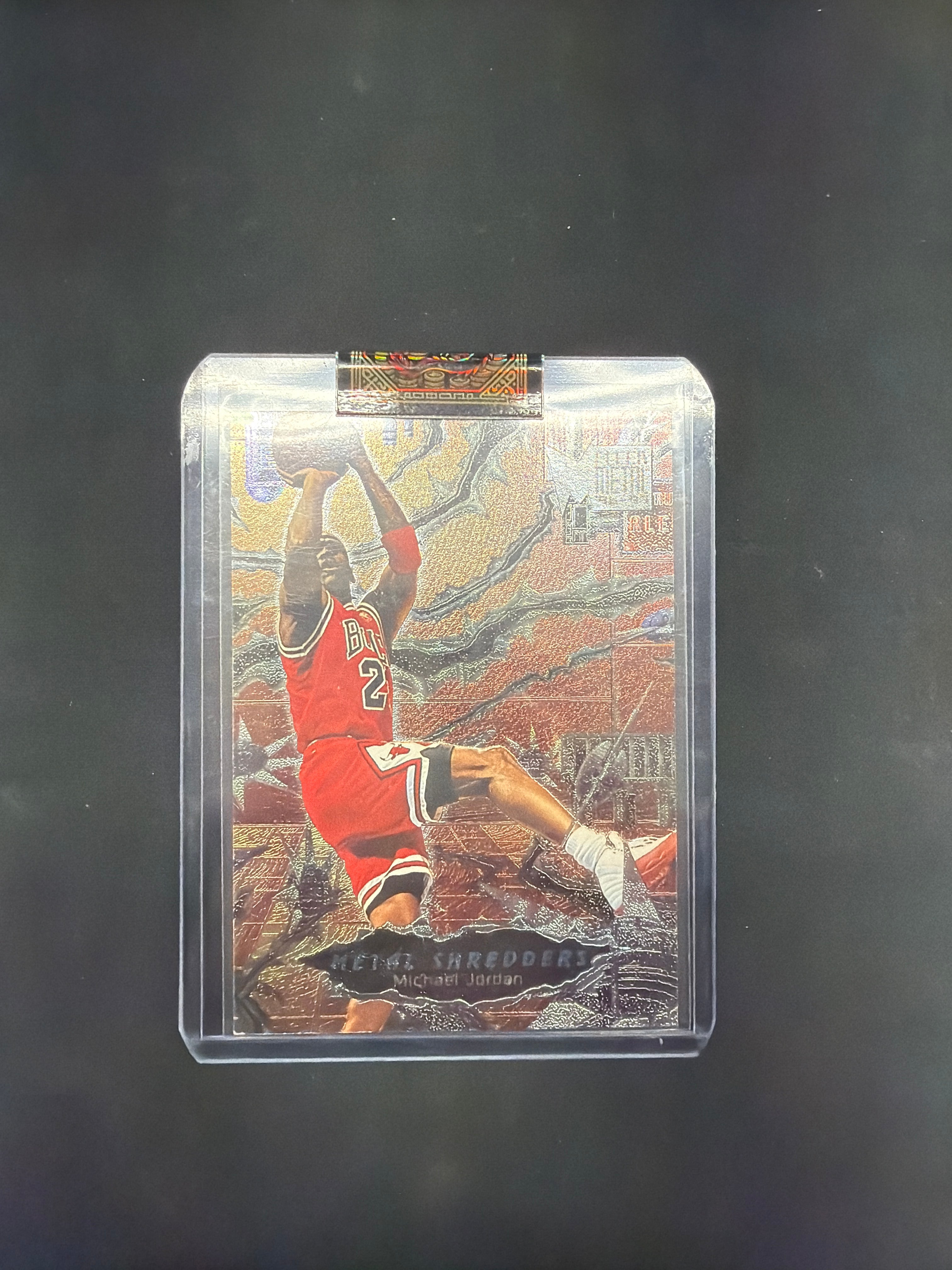 Metal Shredders Michael Jordan Fleer Metal Universe