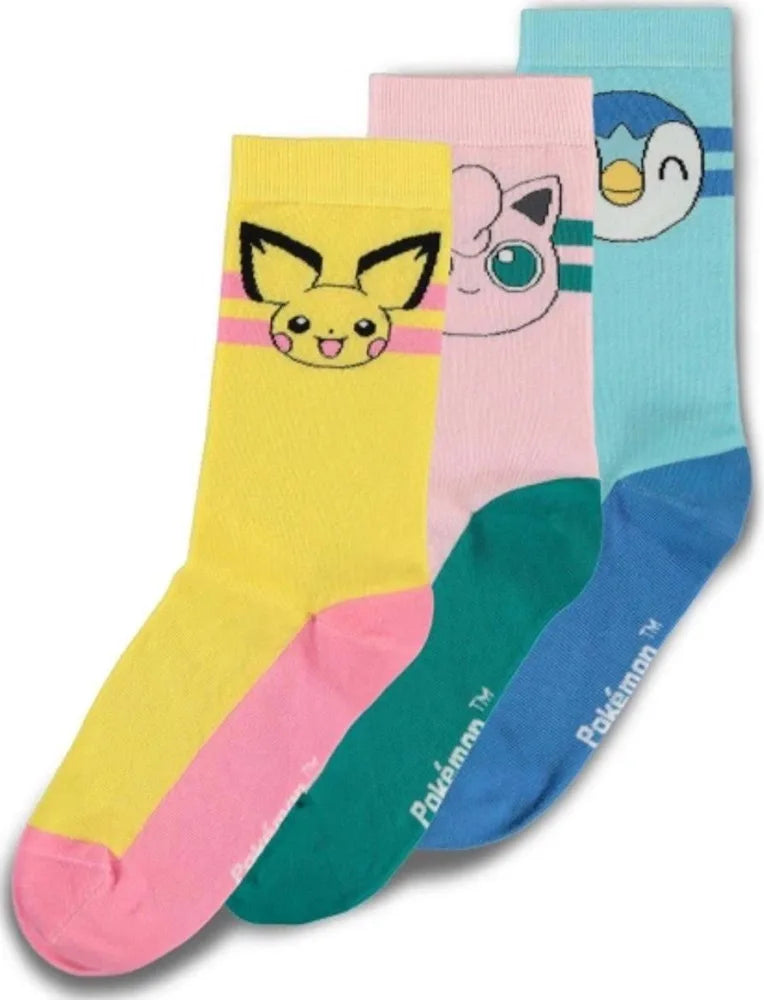 Pokémon Men's Socks - Multicolour - EU 39-42