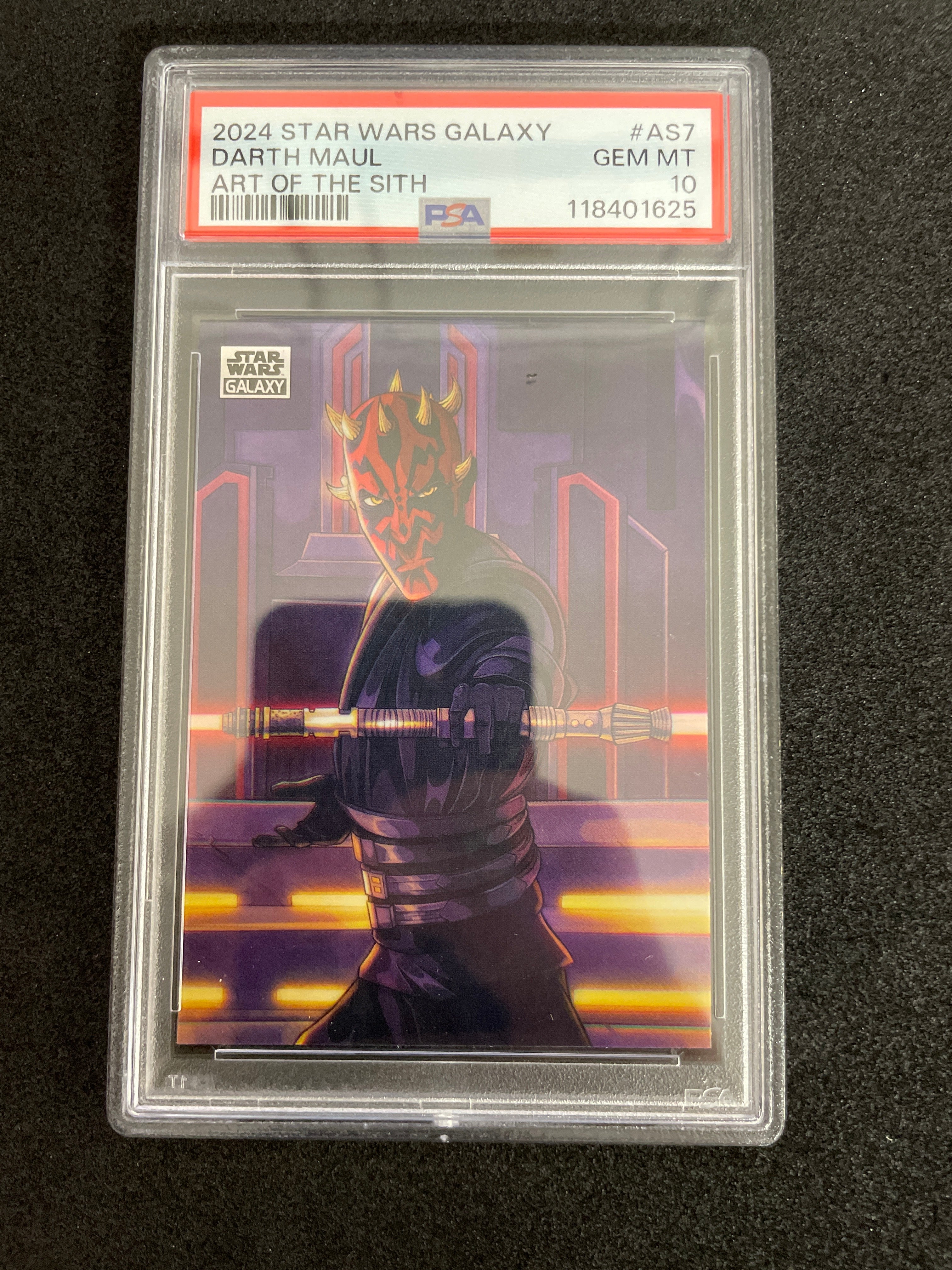 2024 Star Wars Galaxy Darth Maul Art Of The Sith GEM MINT PSA 10