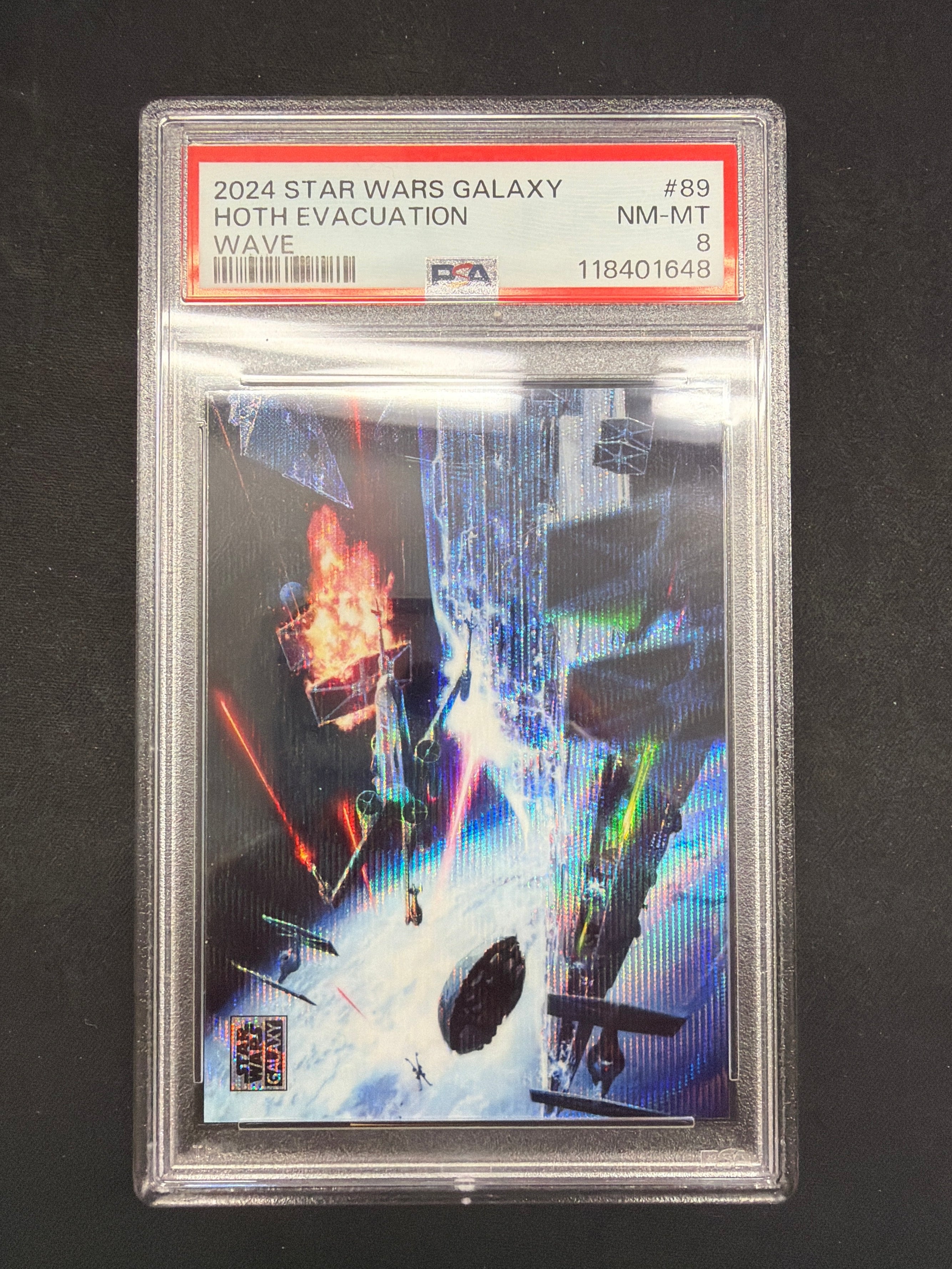 2024 Star Wars Galaxy Hoth Evacuation Wave PSA NM-MT 8