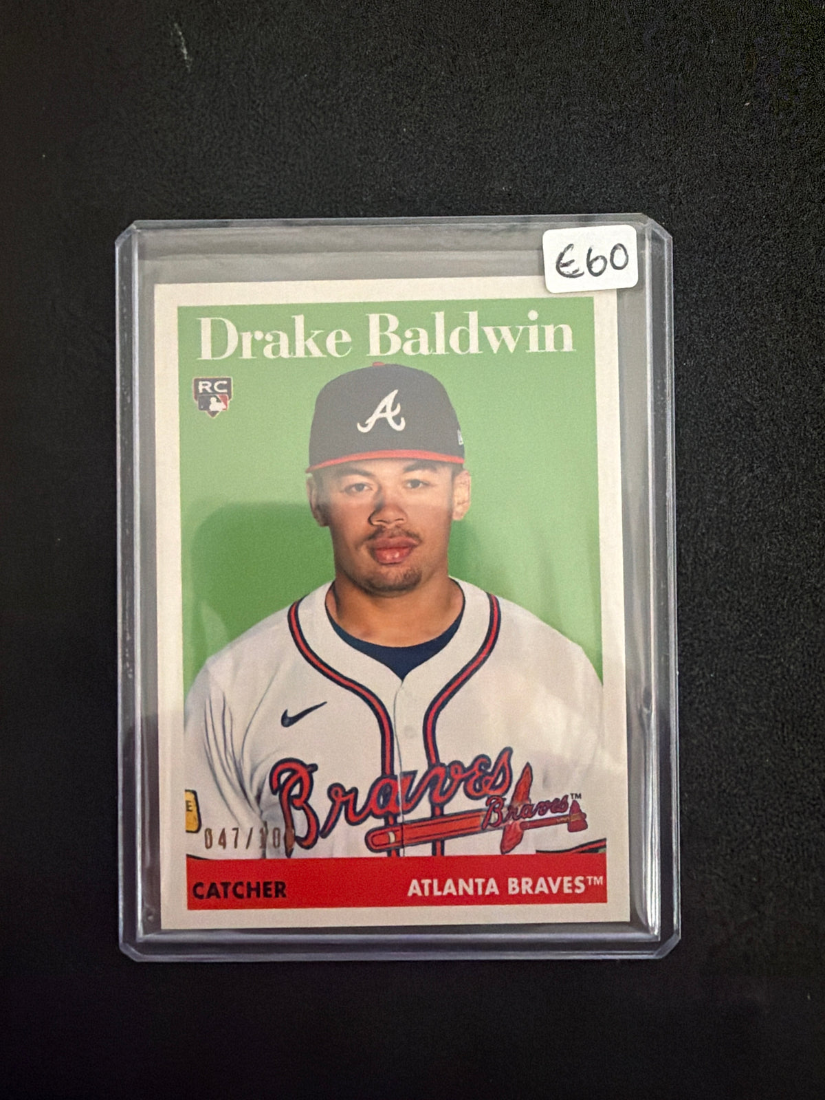 2025 Topps Transcendent VIP Drake Baldwin Rookie /100