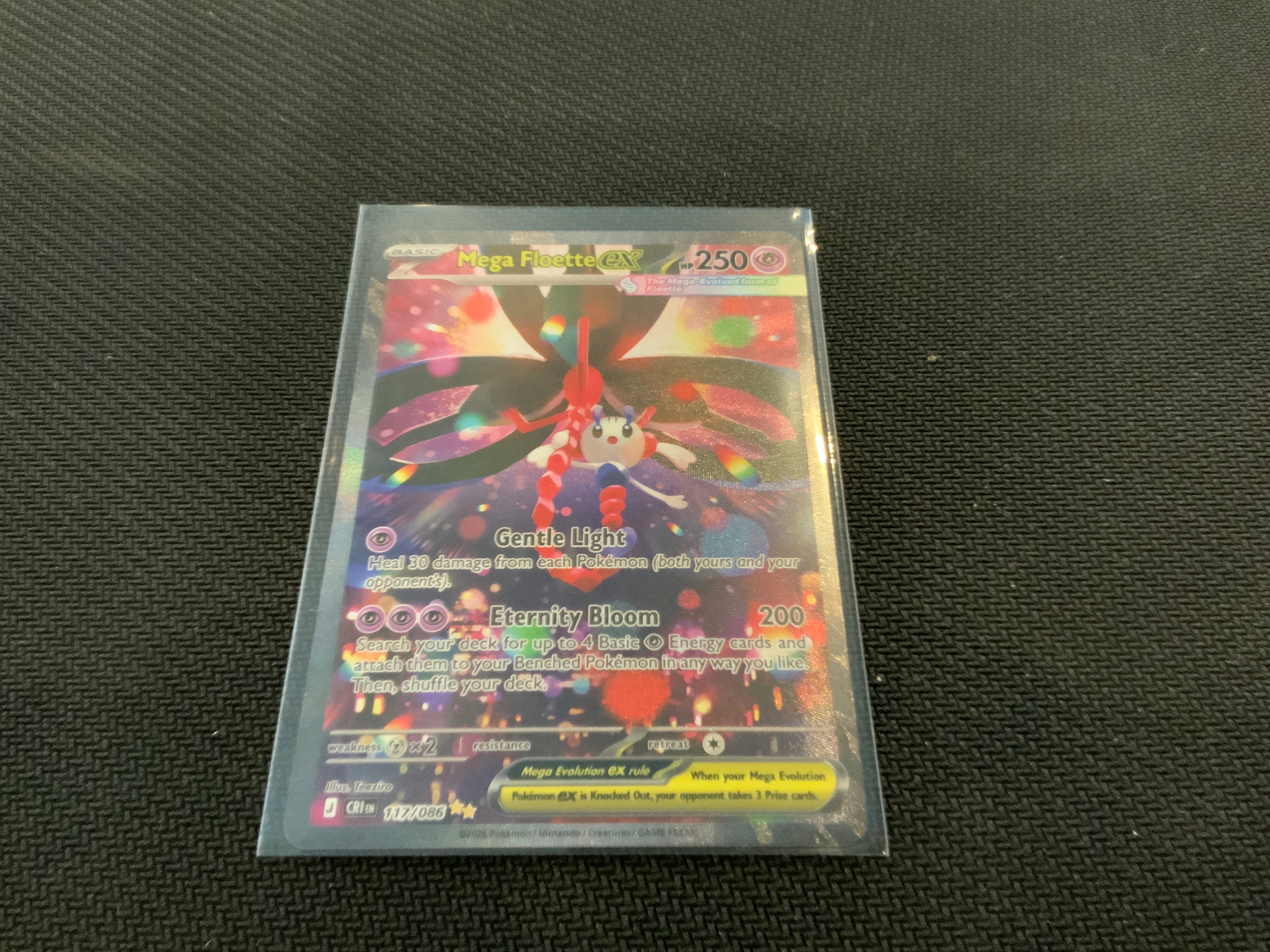 Pokemon CRI Mega Floette EX 117/086