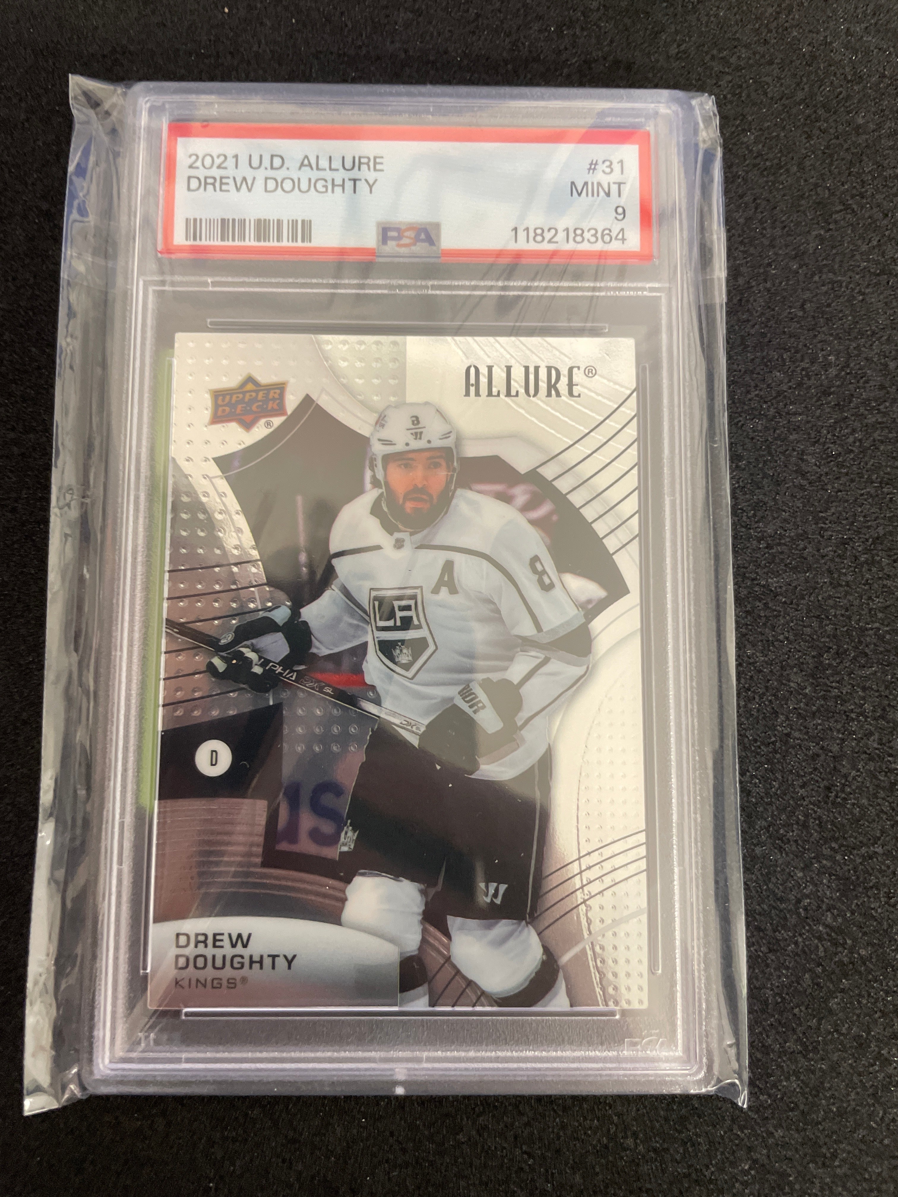 2021 U.D.Allure Drew Doughty MINT PSA 9