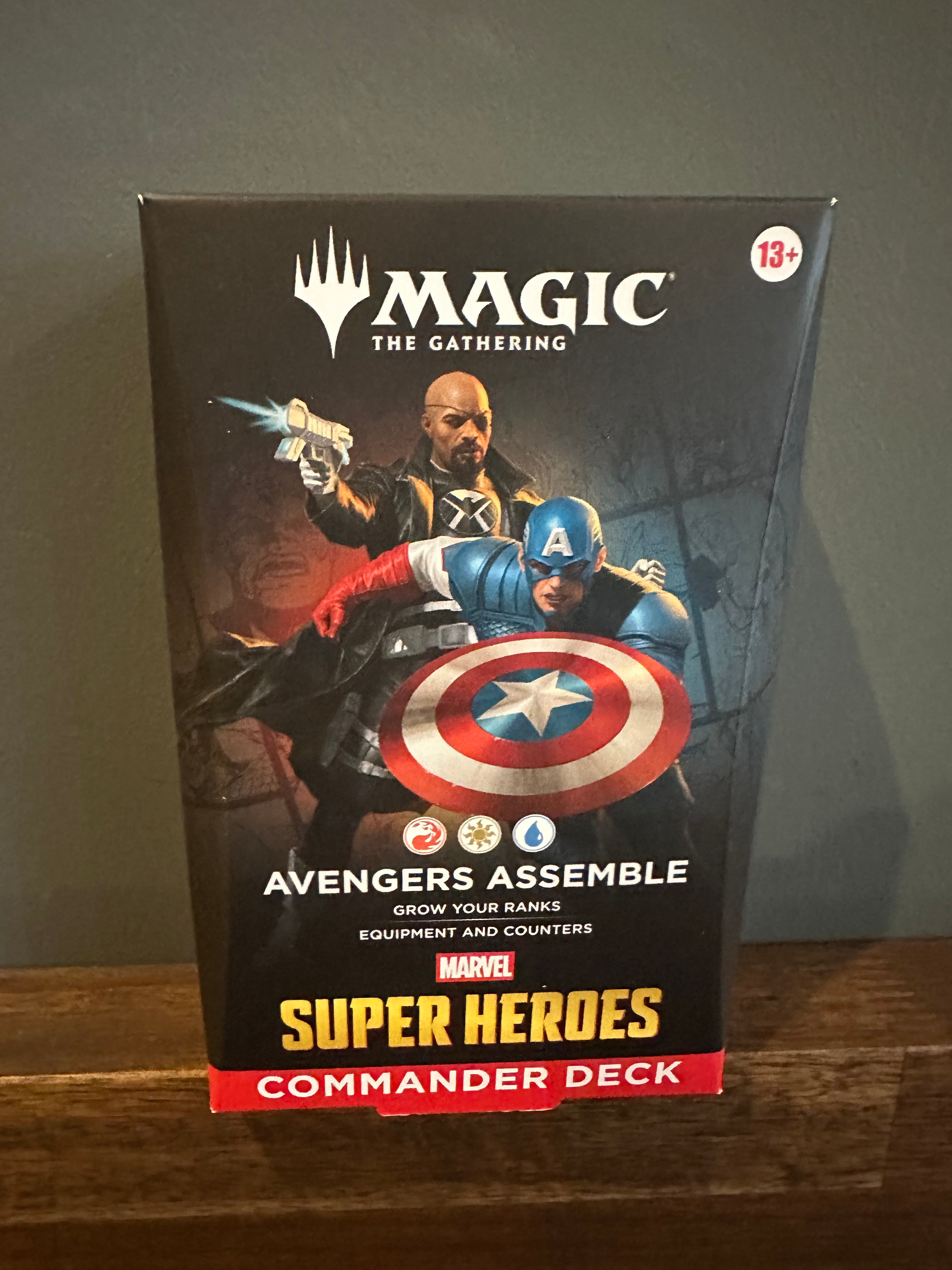 Magic the Gathering: Marvel Super Heroes Commander Deck - Avengers Assemble