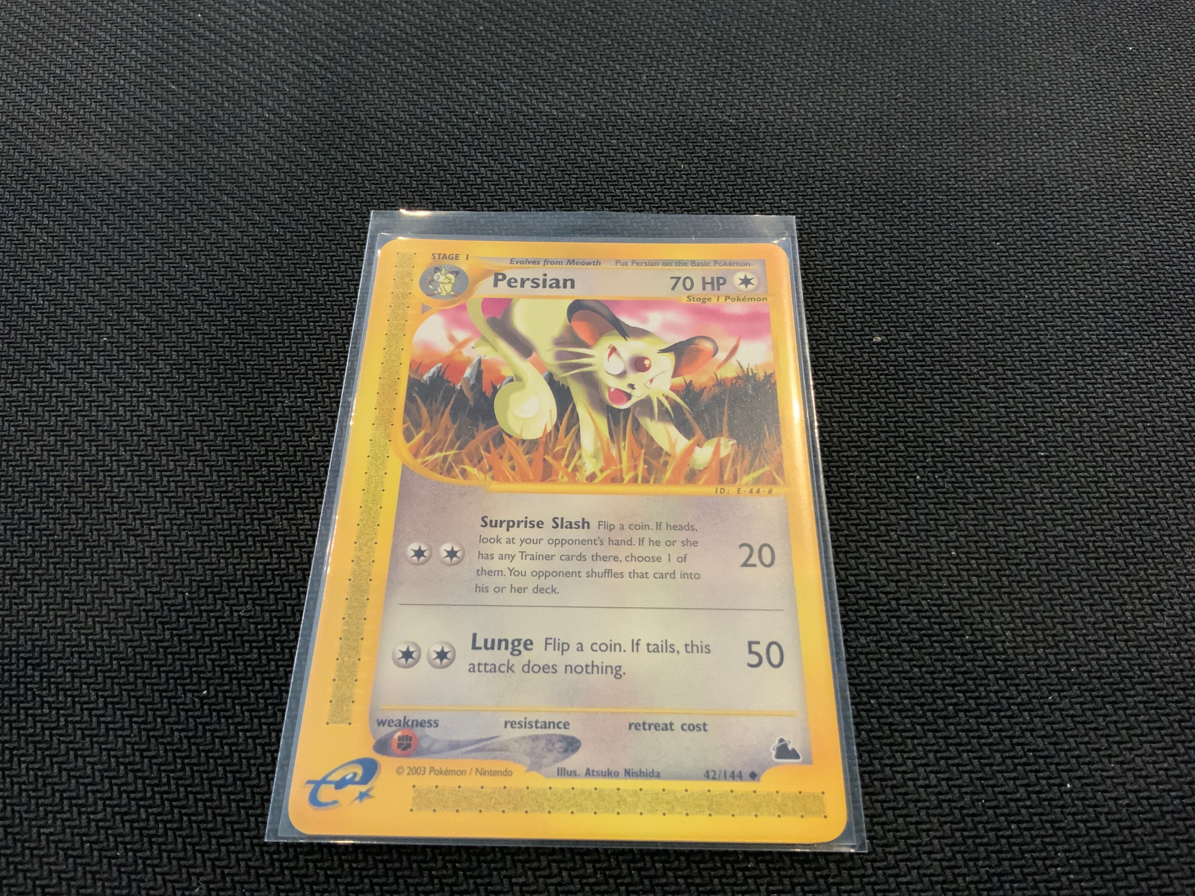 Pokemon Skyridge Persian 42/144