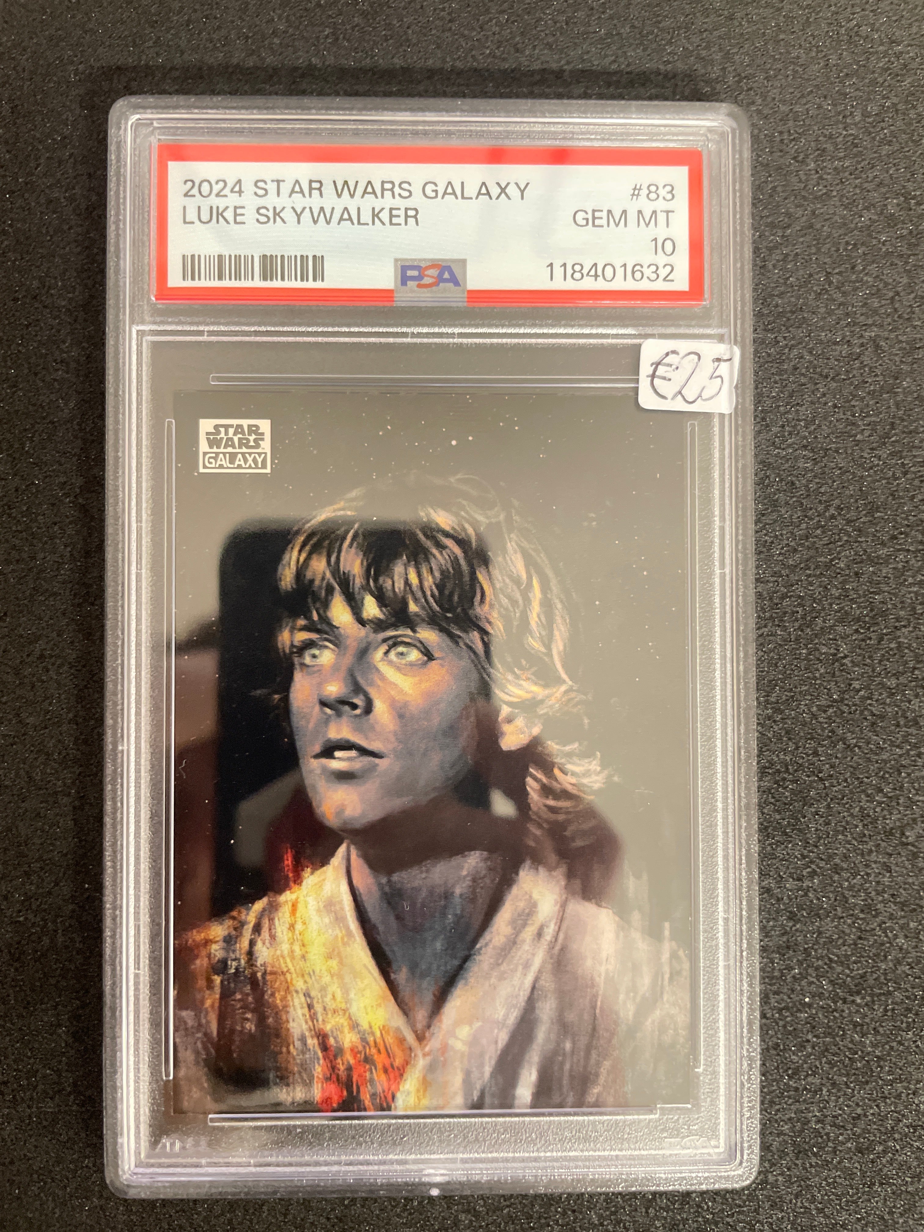 2024 STAR WARS GALAXY LUKE SKYWALKER PSA 10 GEM MINT