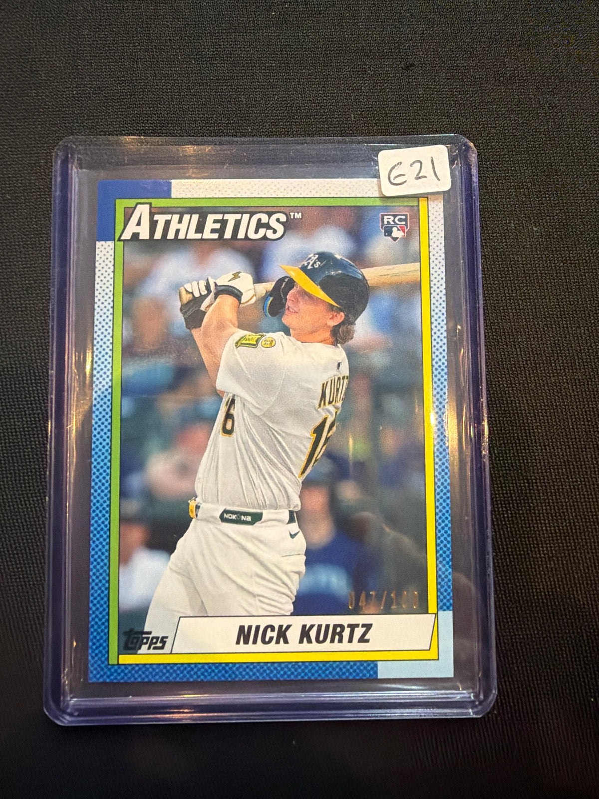 2025 Topps Transcendent VIP Nick Kurtz Rookie /100