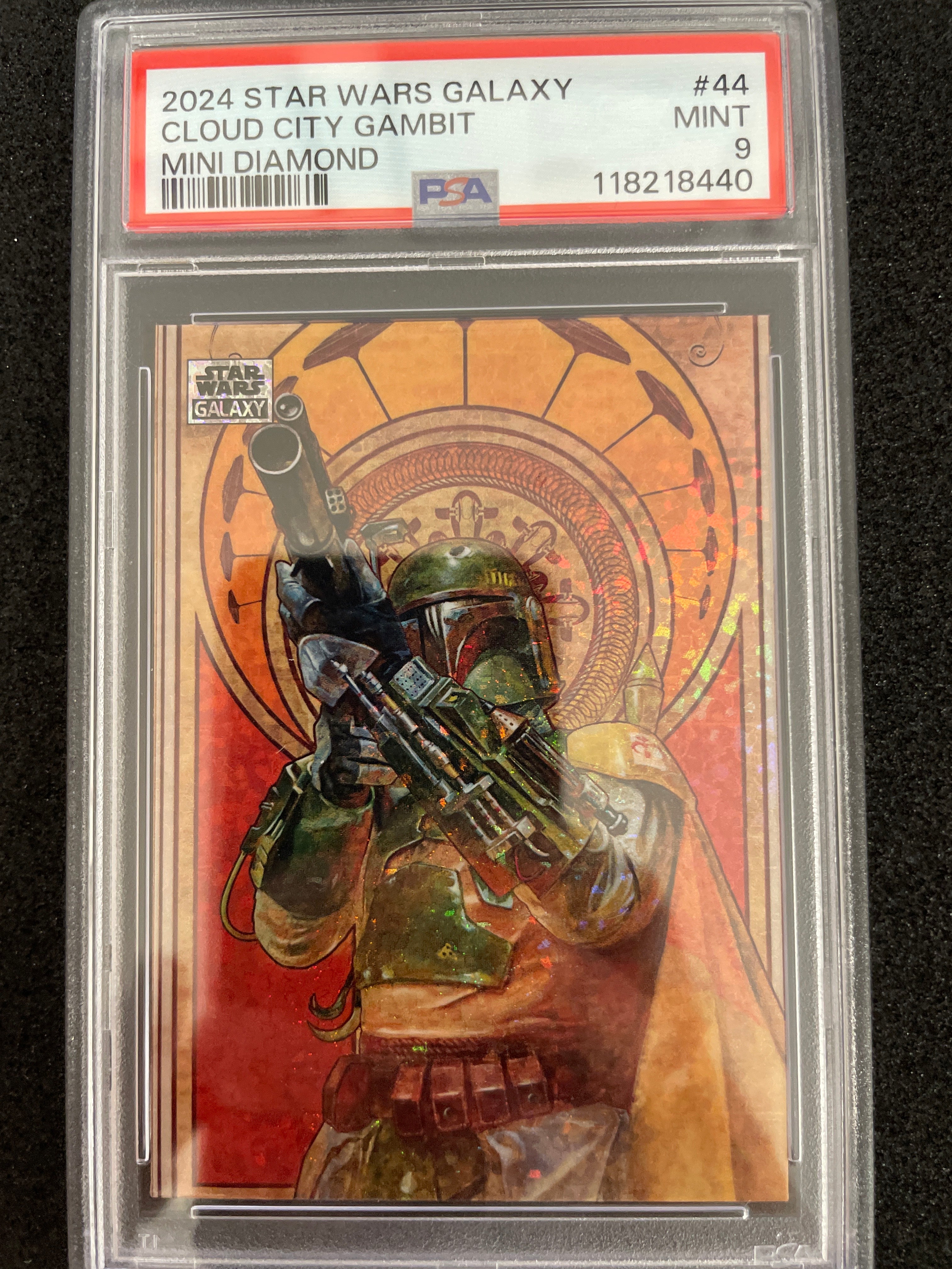 2024 Star Wars Galaxy Cloud City Gambit Mini Diamond Mint PSA 9