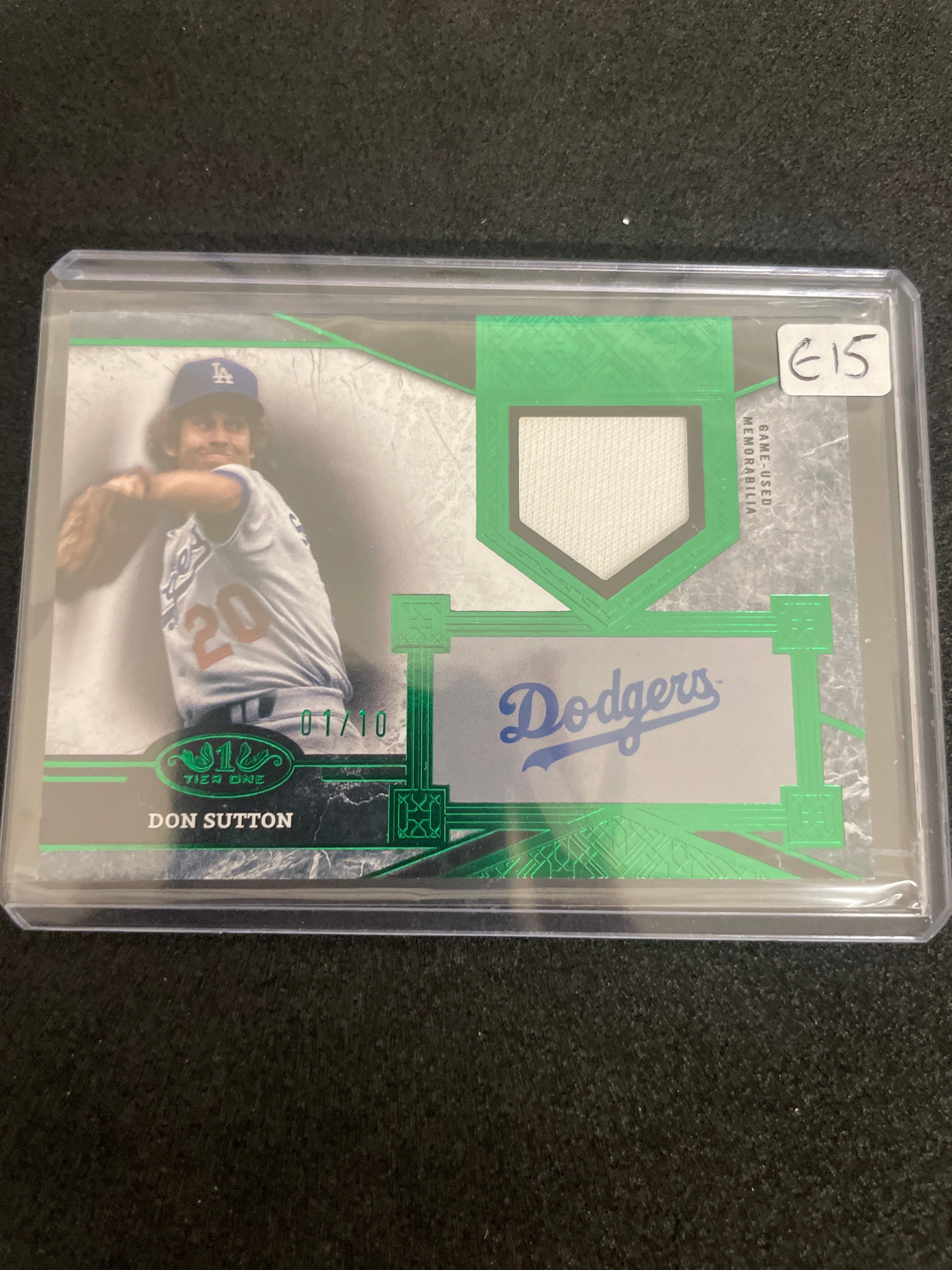 2025 Topps Tier One Baseball Don Suton Relic /10