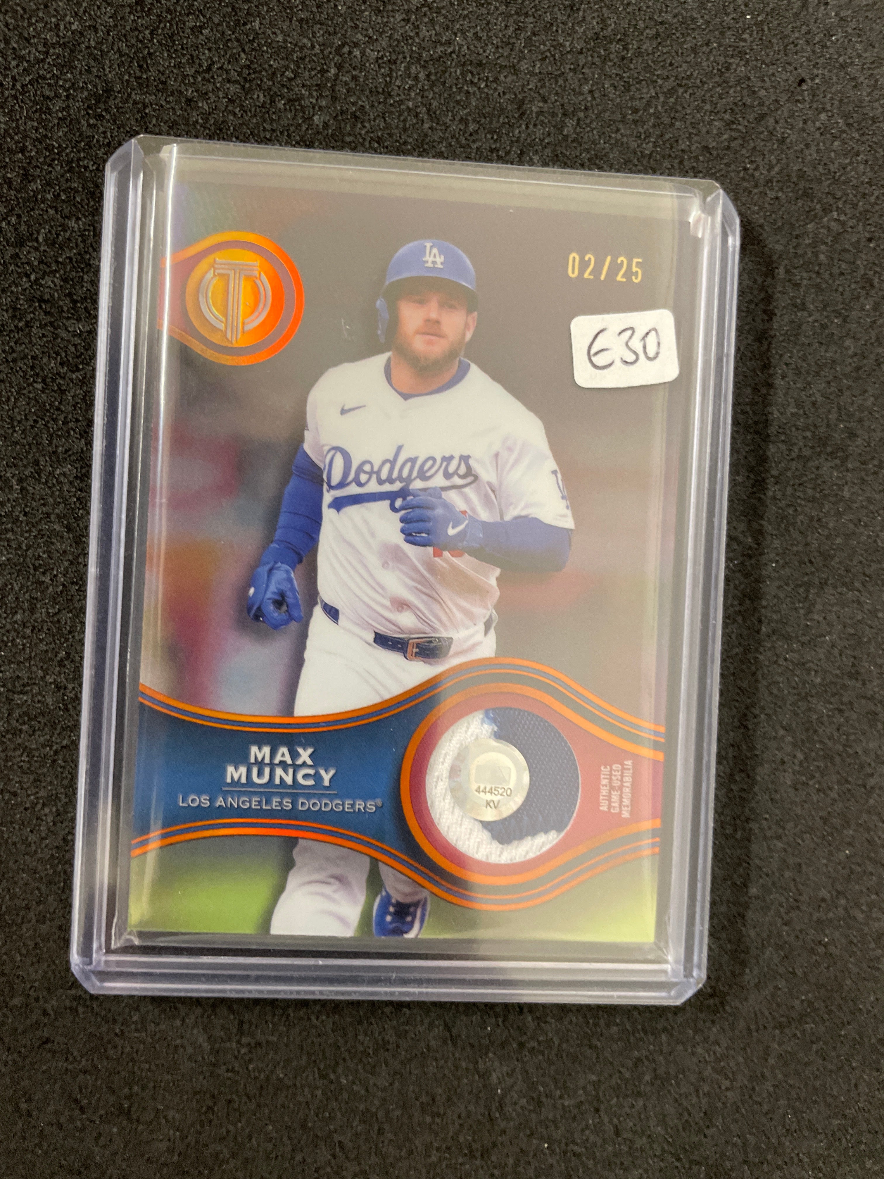 2025 Topps Tribute Baseball Max Muncy Relic /25