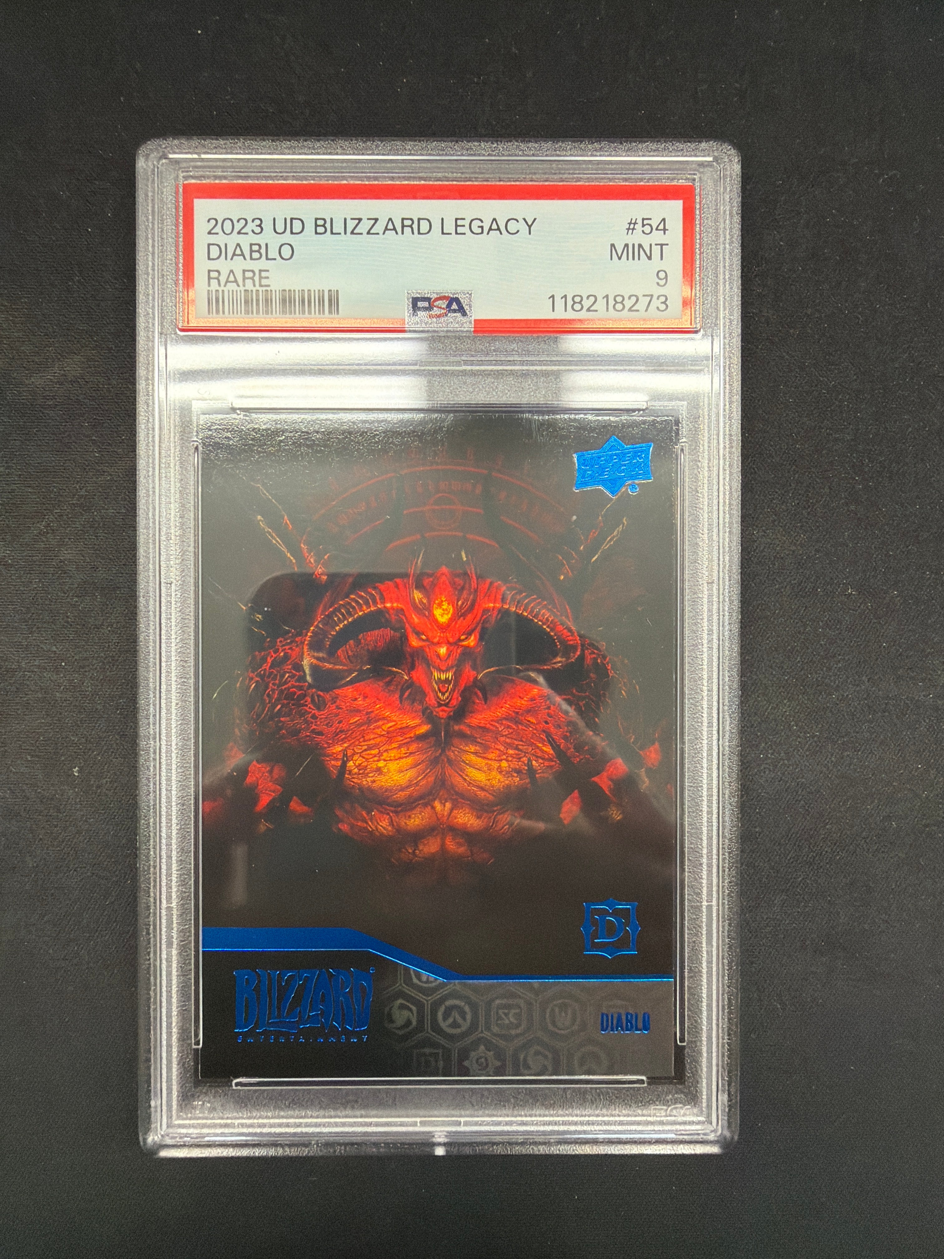 2023 UD Blizzard Legacy Diablo Rare PSA MINT 9