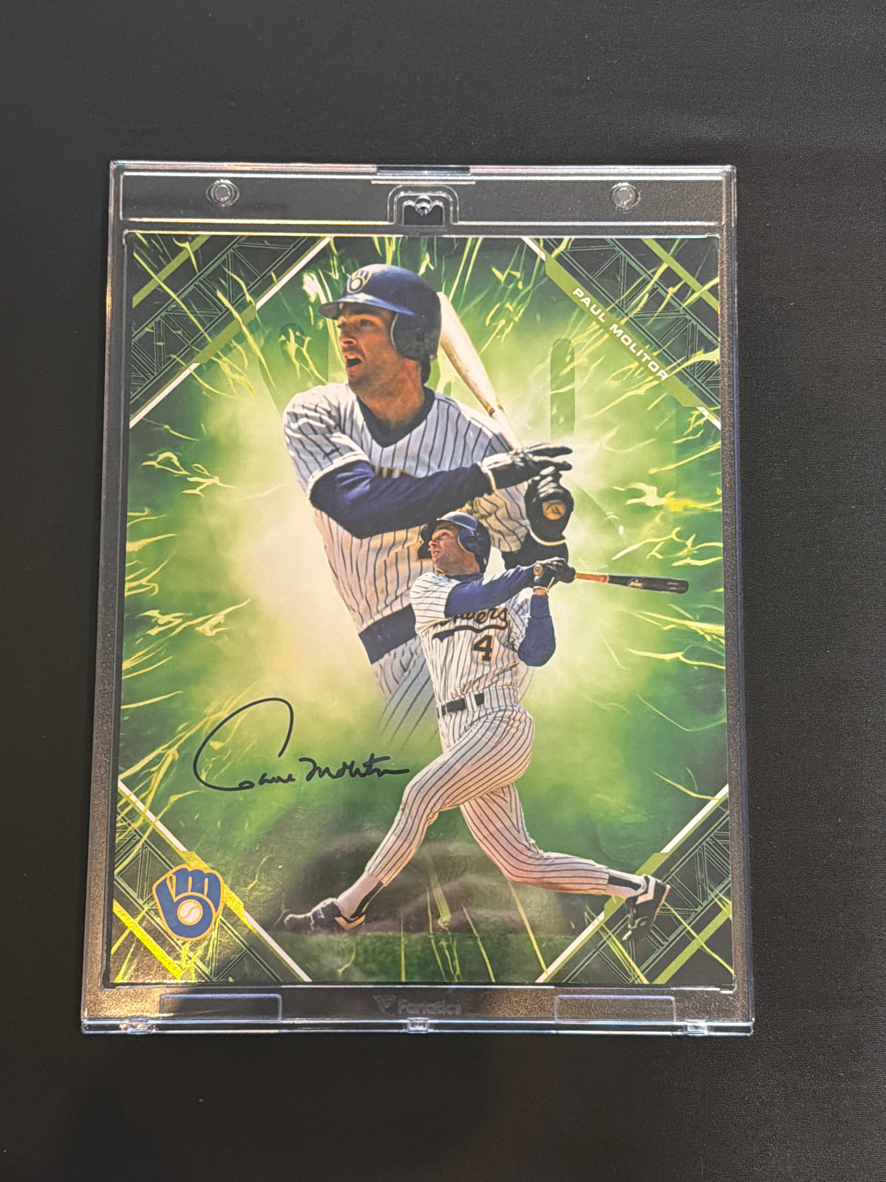 Paul Molitor Under Wraps Emanate Auto /99