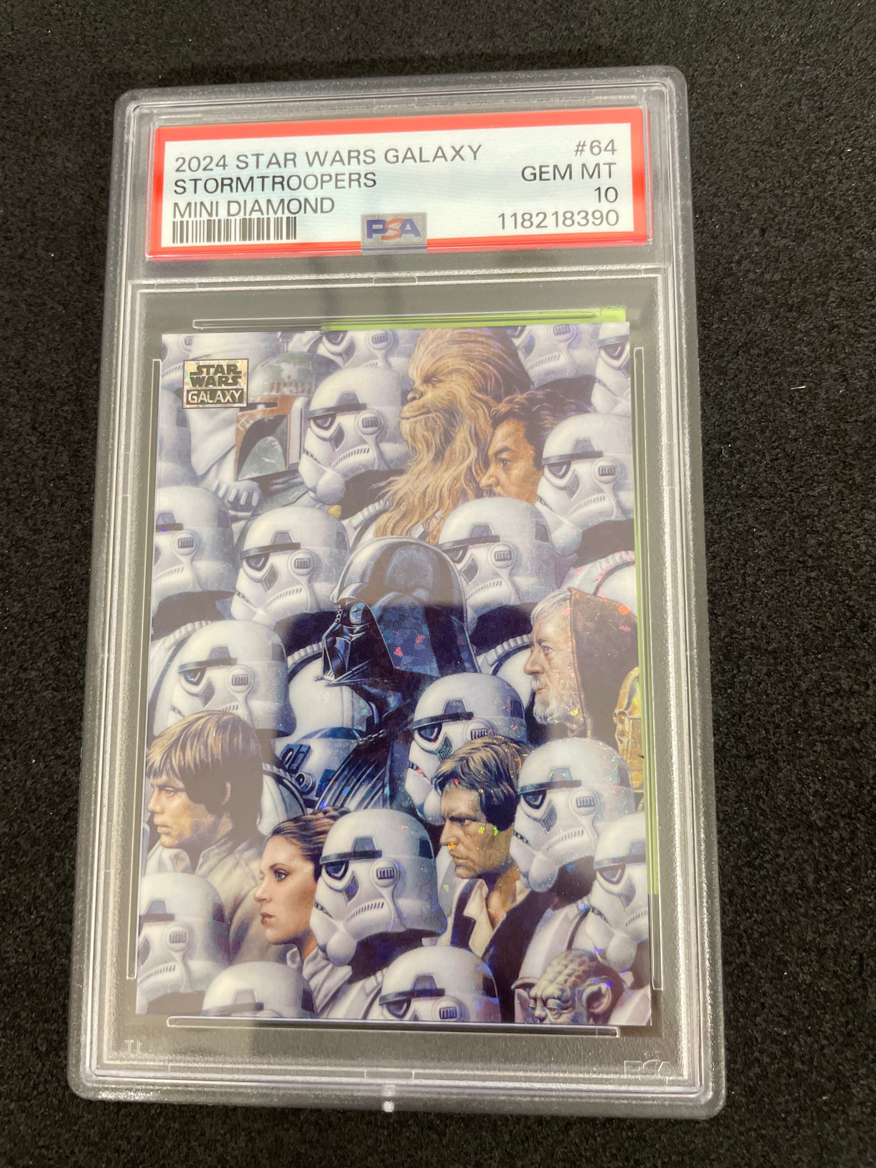 2024 Star Wars Galaxy Stormtroopers Mini Diamond GEM MINT PSA 10