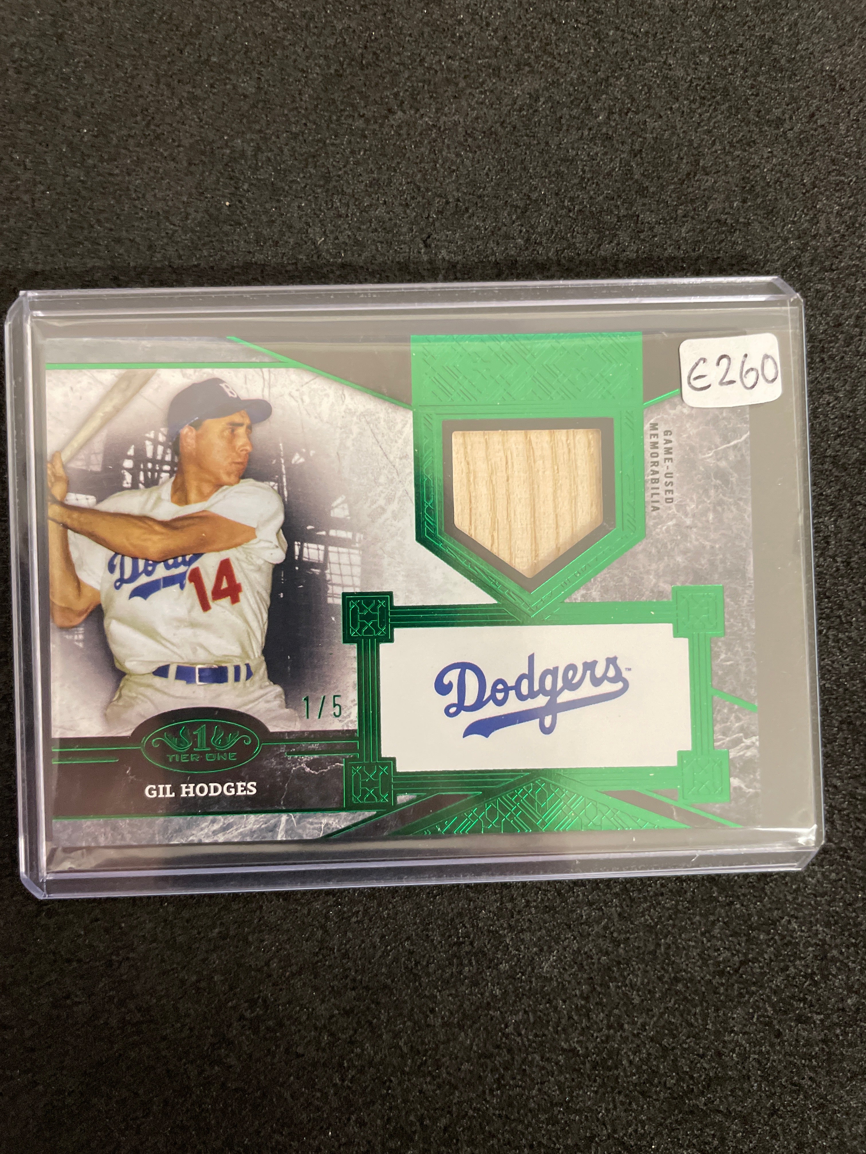 2025 Topps Tier One Baseball Gil Hodges Relic /5