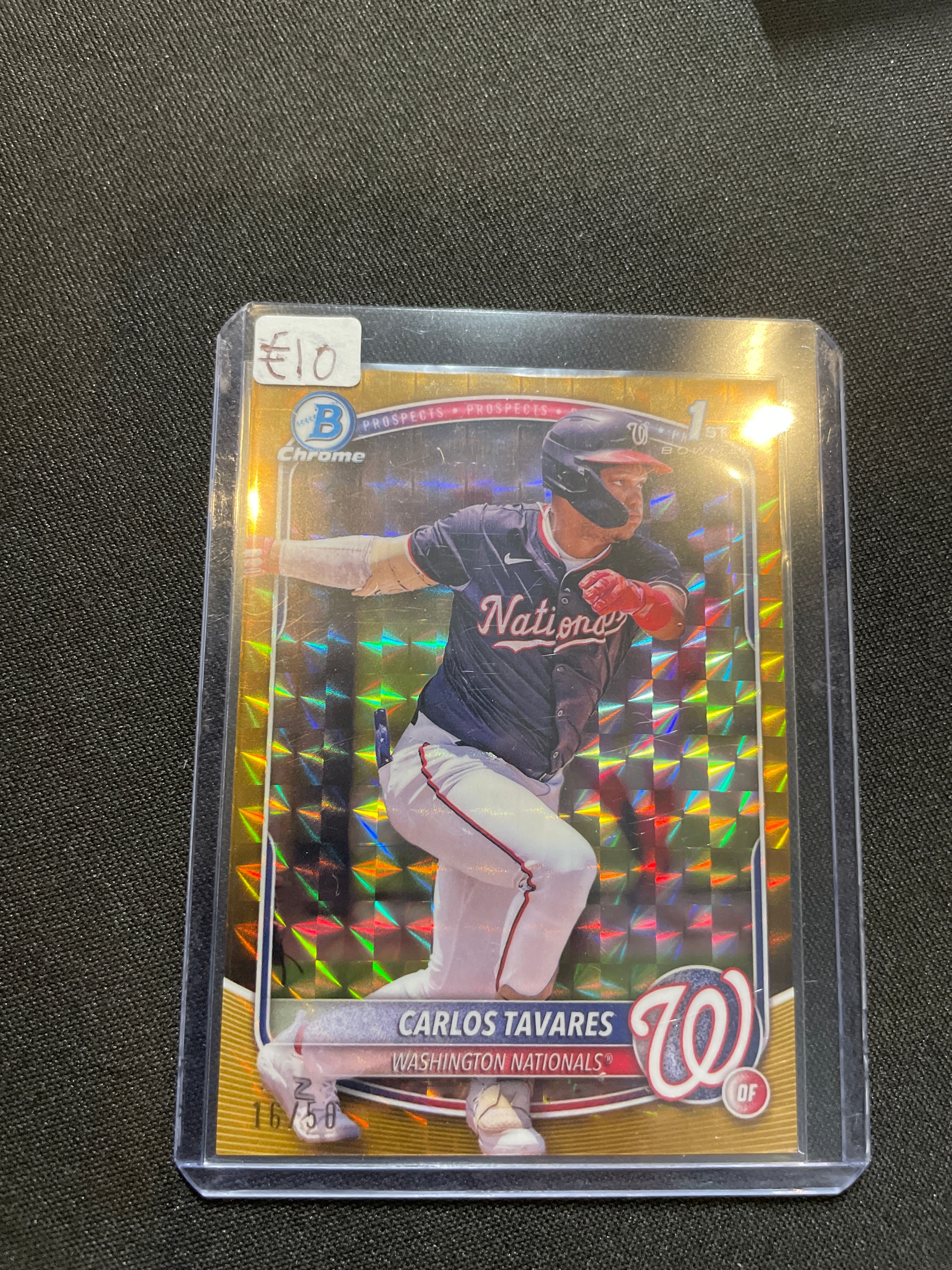 2025 Topps Bowman Chrome Geometric Refractor /50