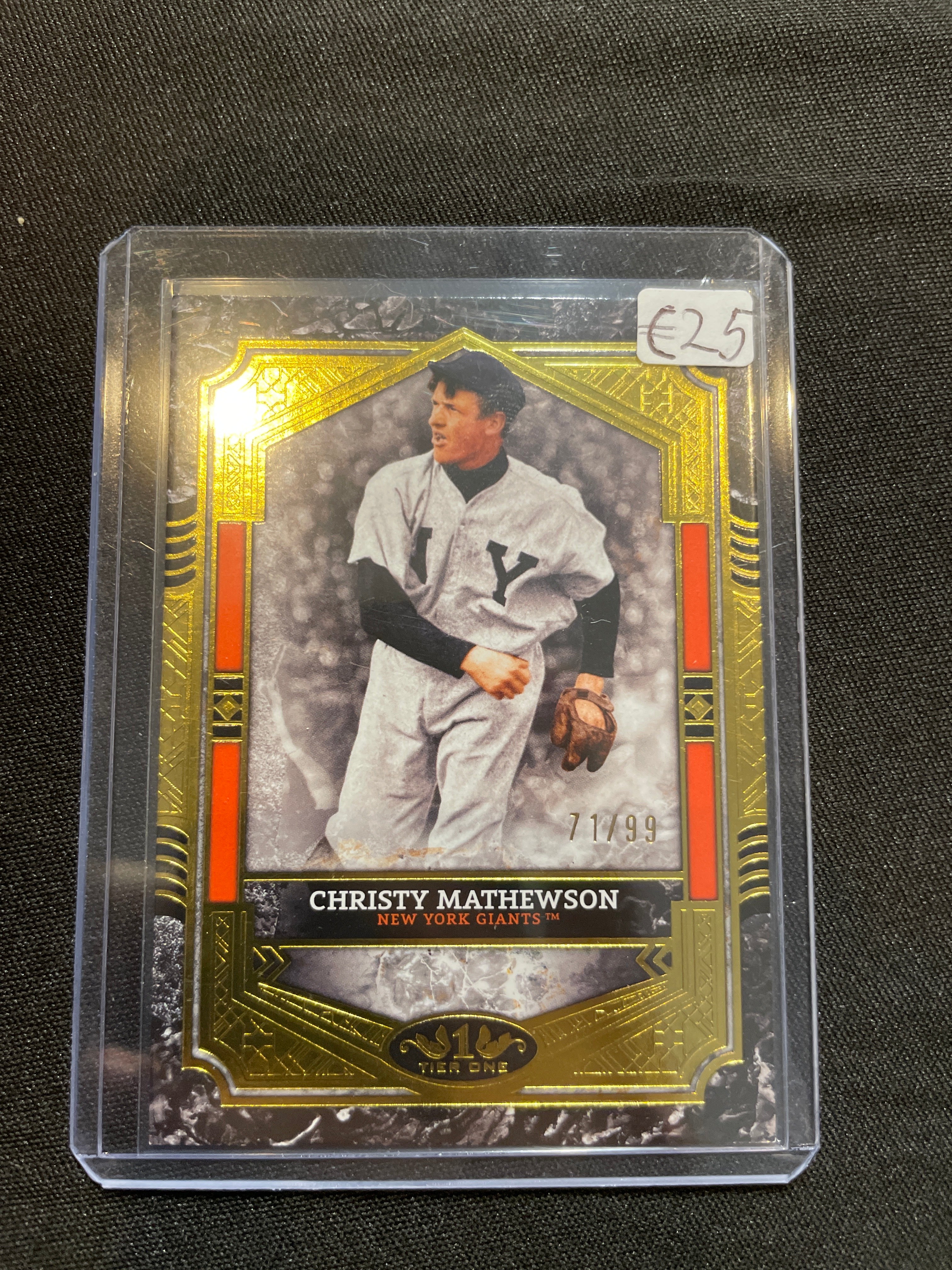 2025 Topps Tier One Baseball Christy Mathewson /99