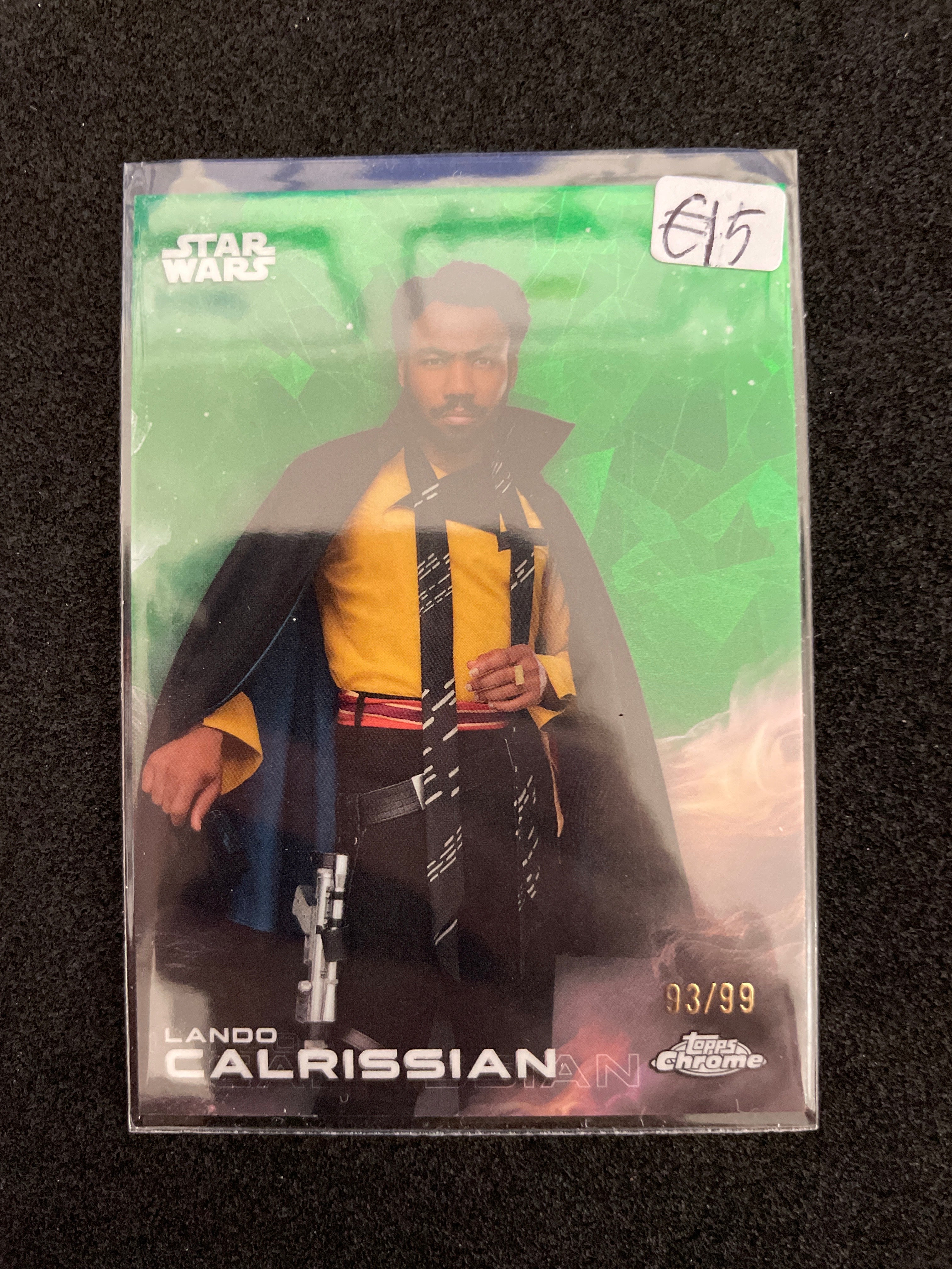 2025 Topps Chrome Star Wars Lando Calrissian /99