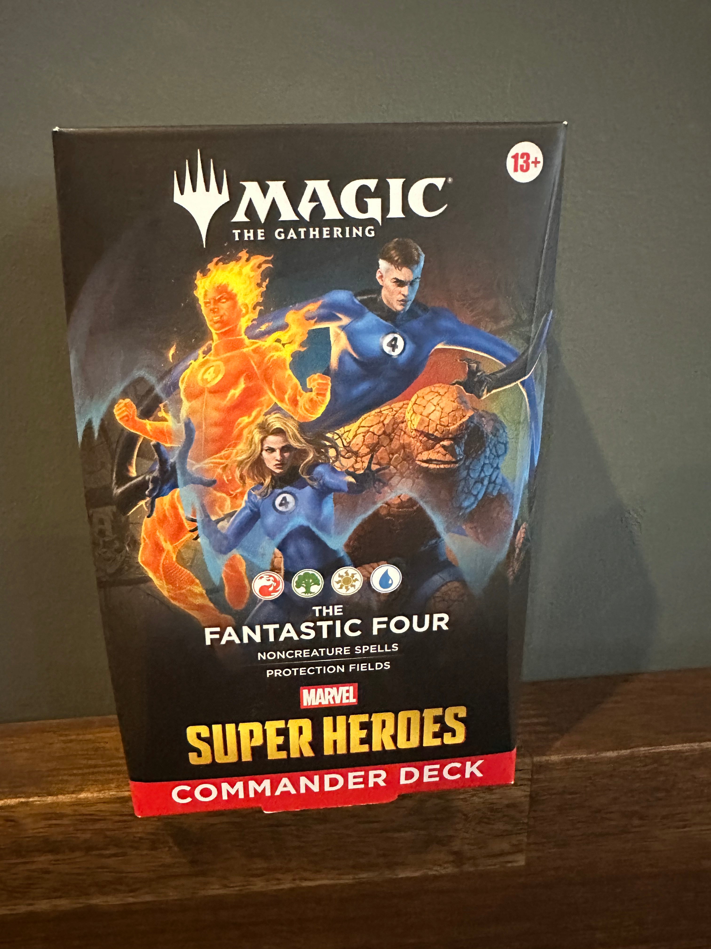 Magic the Gathering: Marvel Super Heroes Commander Deck - The Fantastic Four