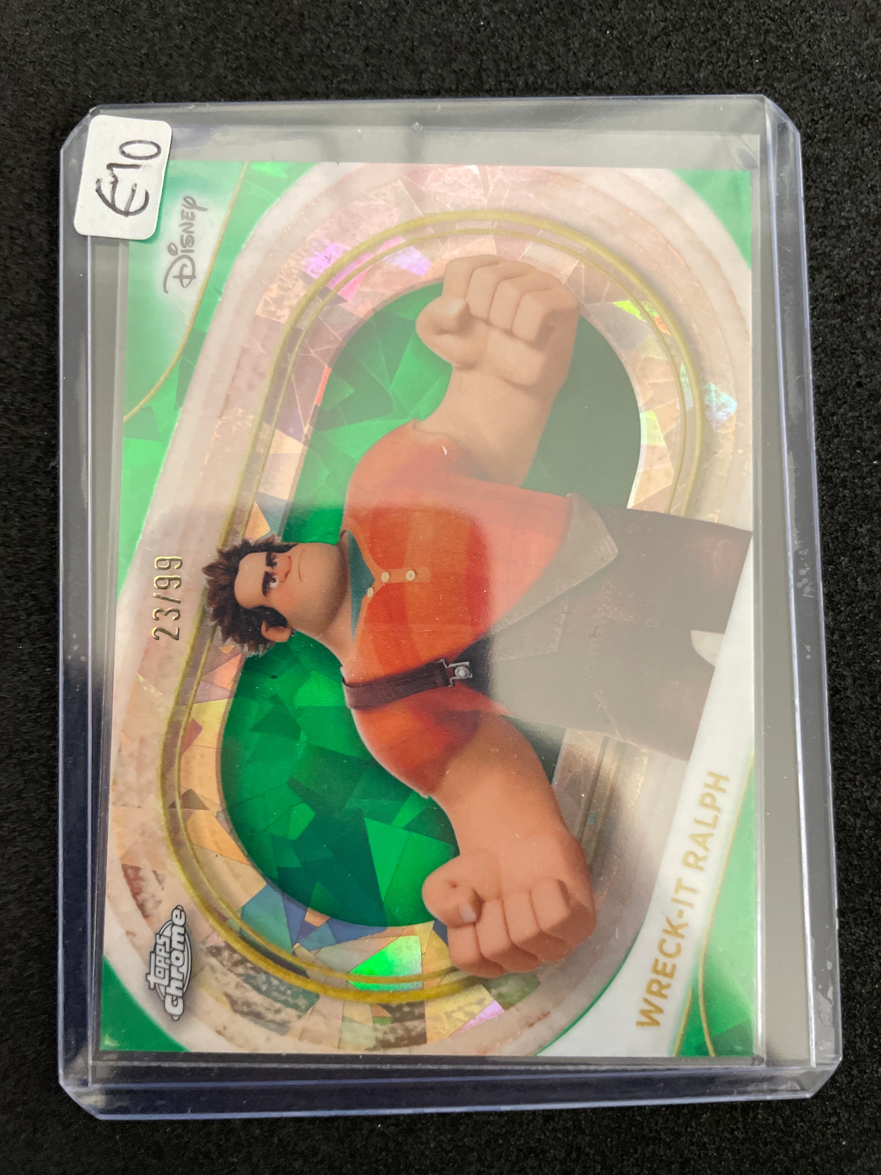2025 Topps Chrome Disney Sapphire Wreck It Ralph /99