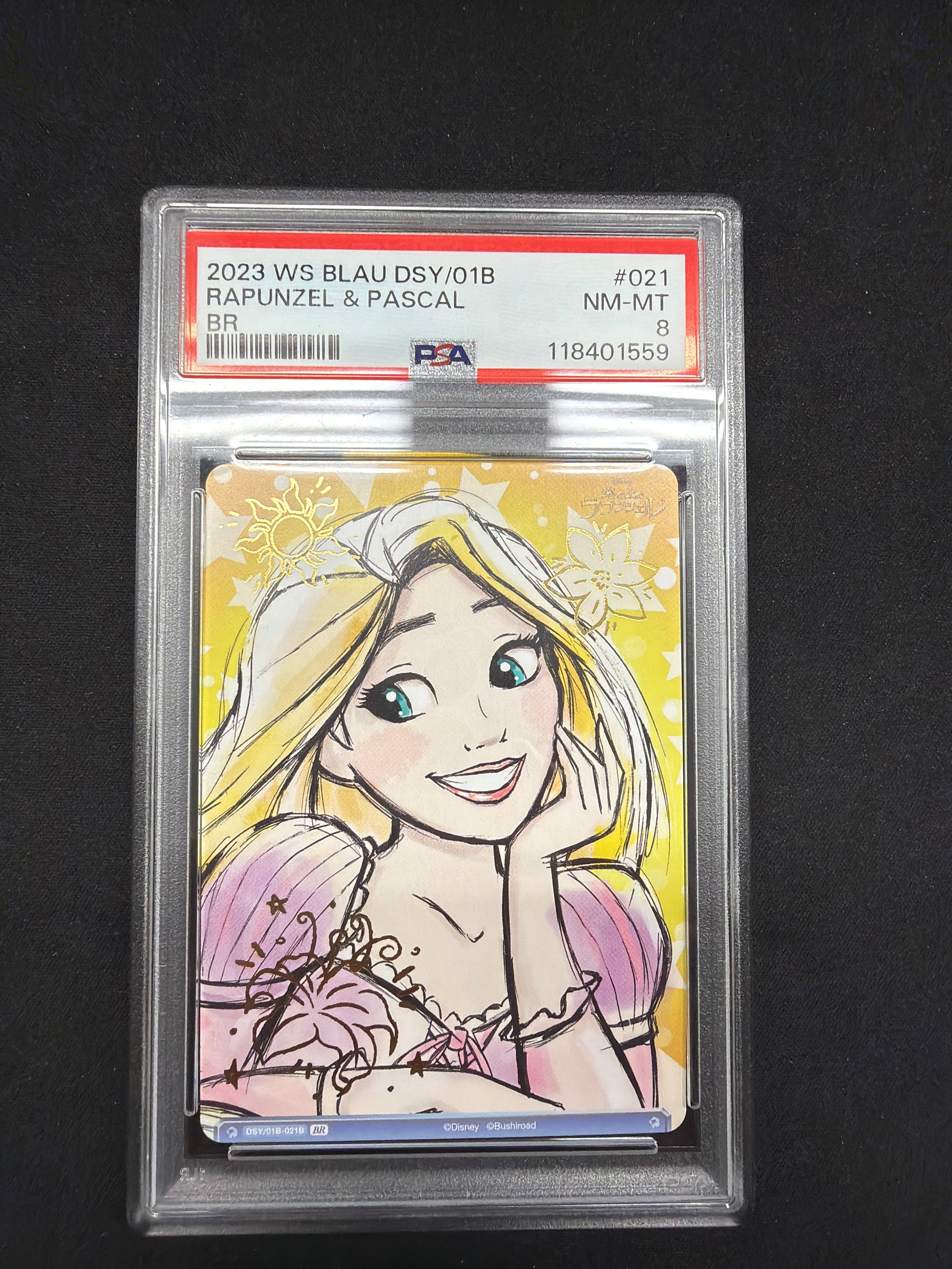 2023 WS Blau DSY-01B Rapunzel & Pascal BR NM-MT 8