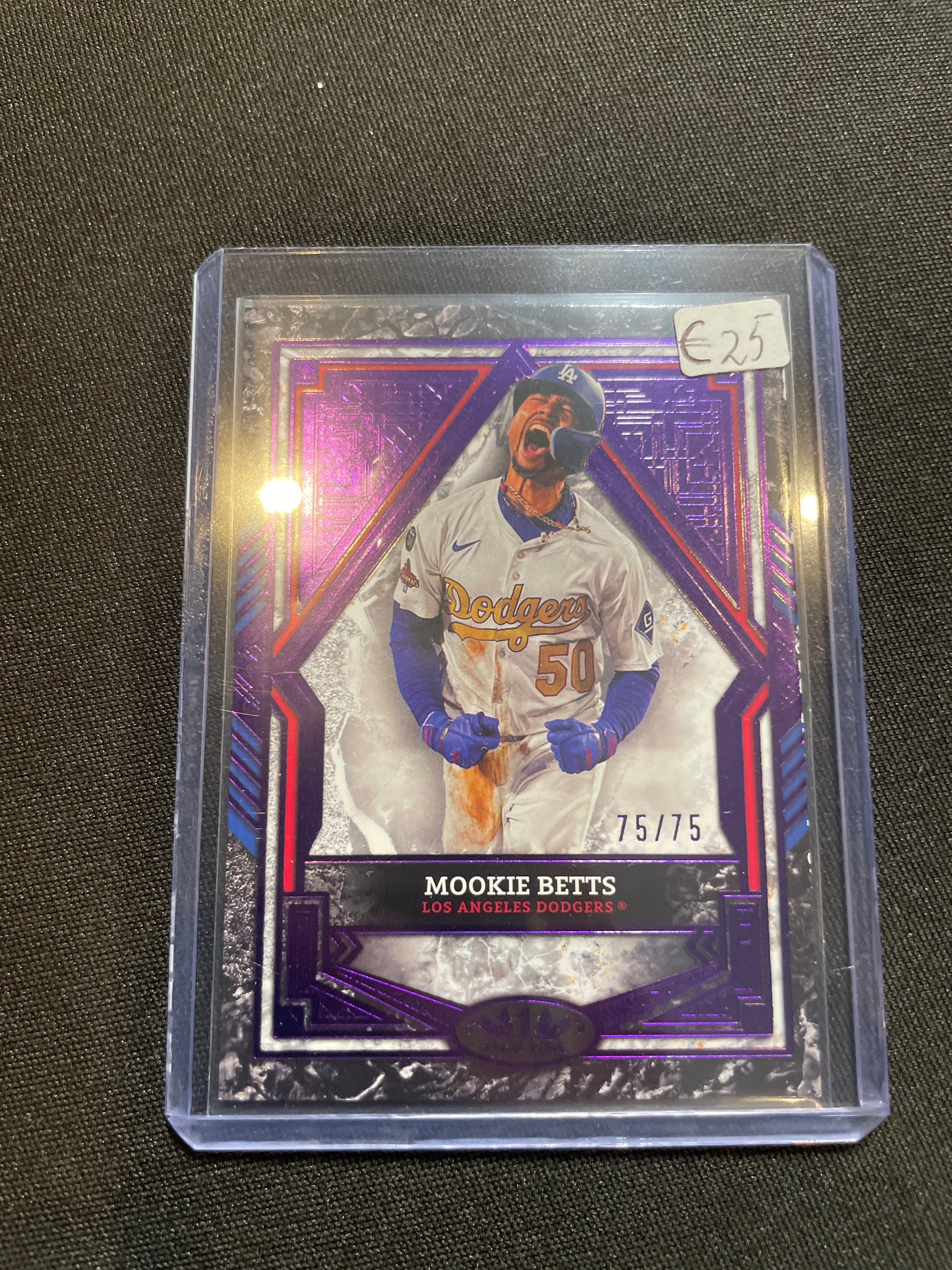 2025 Topps Tier One Baseball Mookie Betts/75