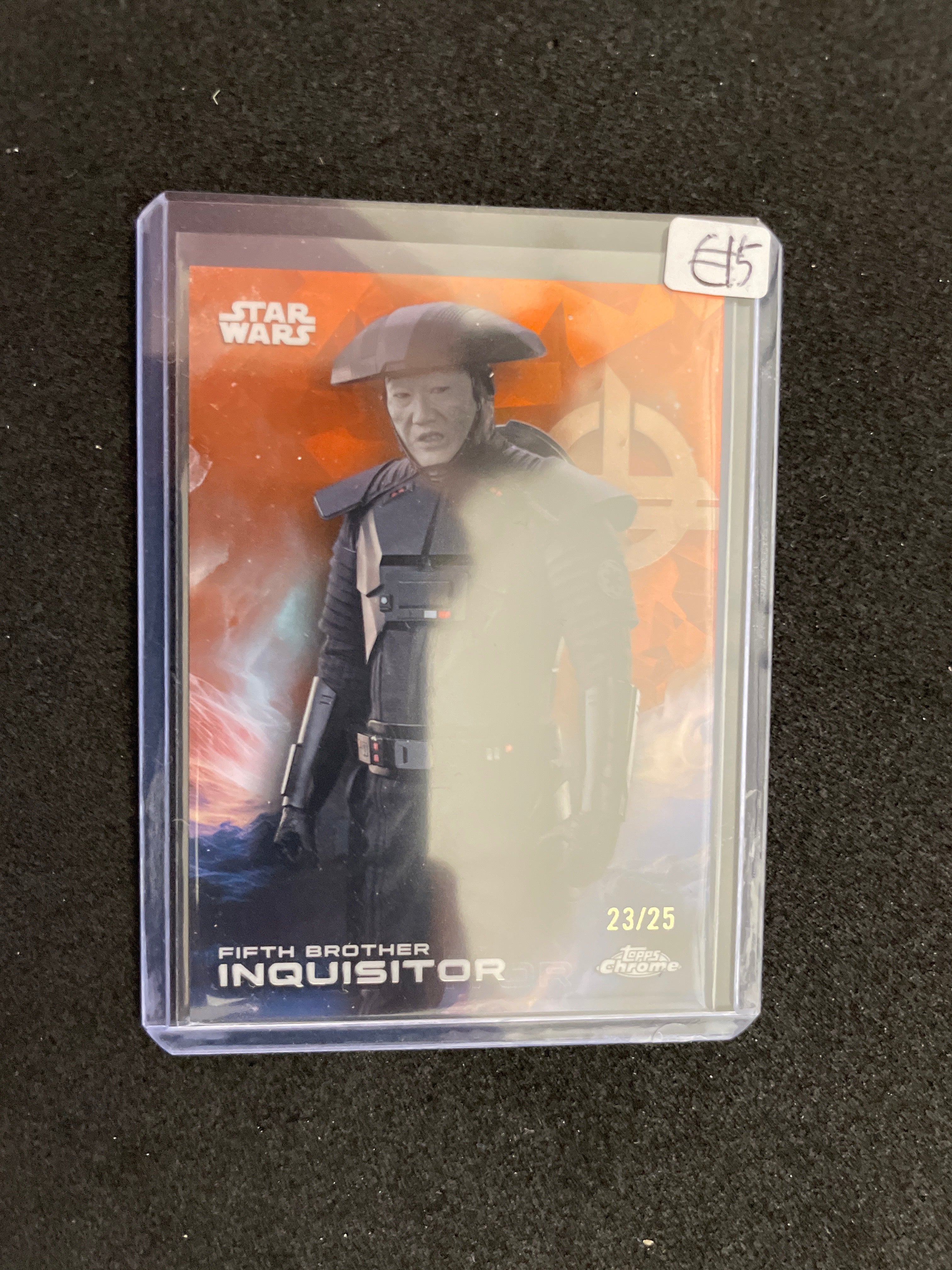 2025 Topps Star Wars Fifth Brother Inquisitor /25