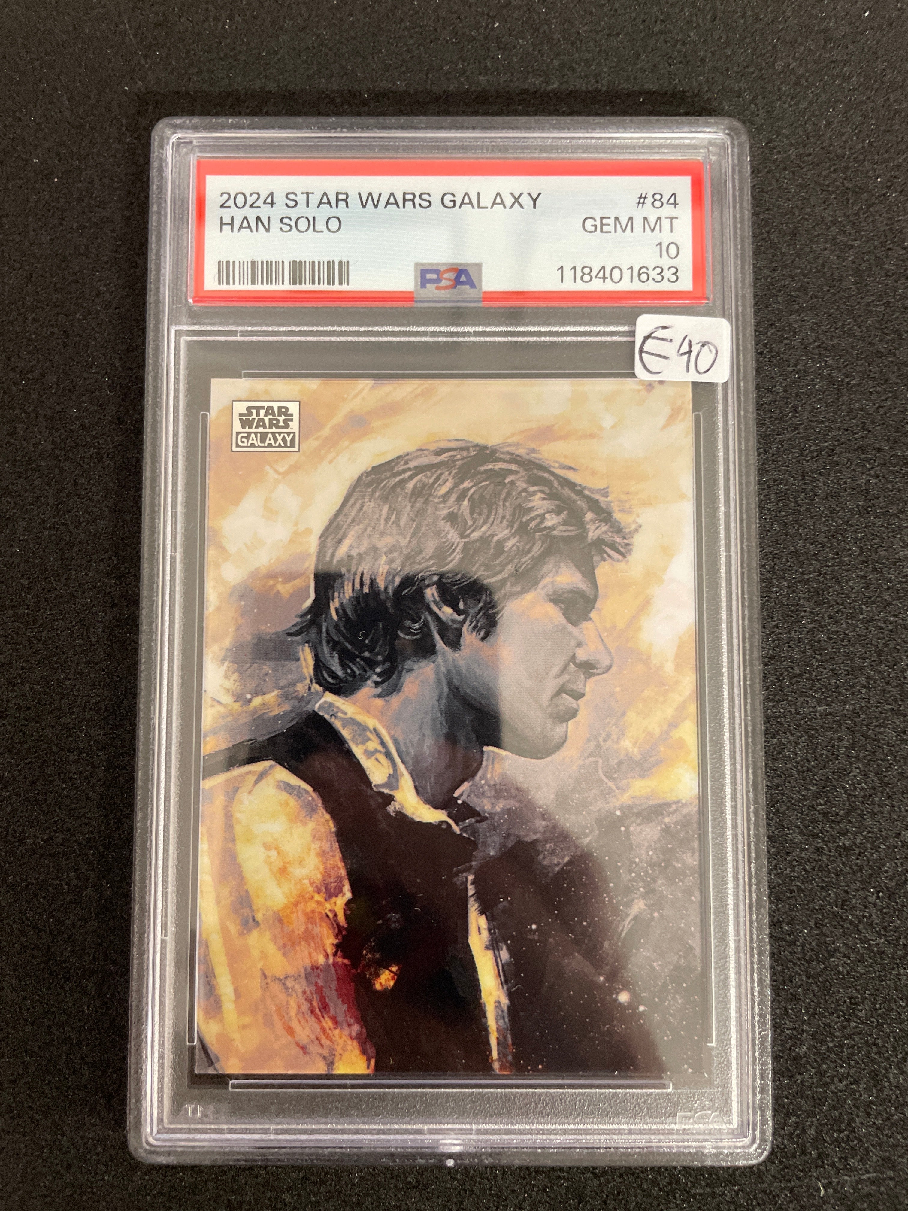 2024 STAR WARS GALAXY HAN SOLO PSA 10 GEM MINT