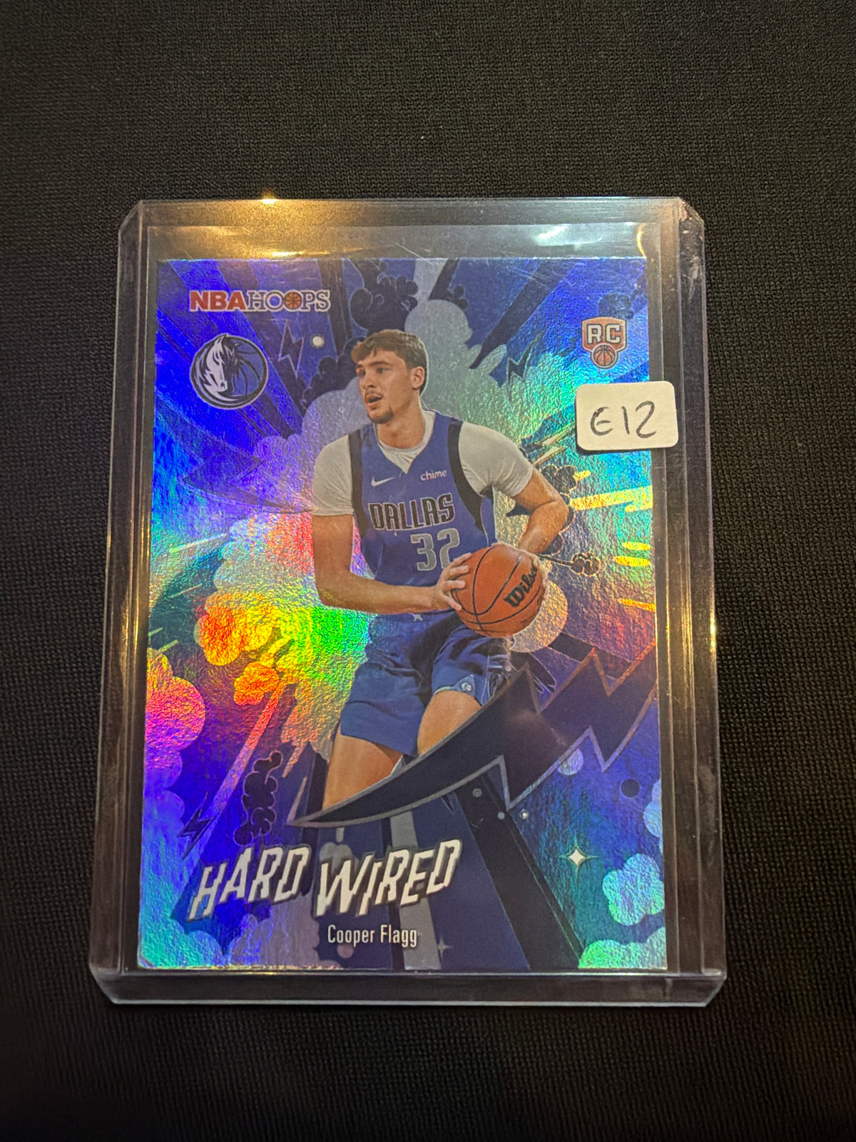 2026 Topps NBA Hoops Cooper Flagg Rookie Hard Wired Refractor