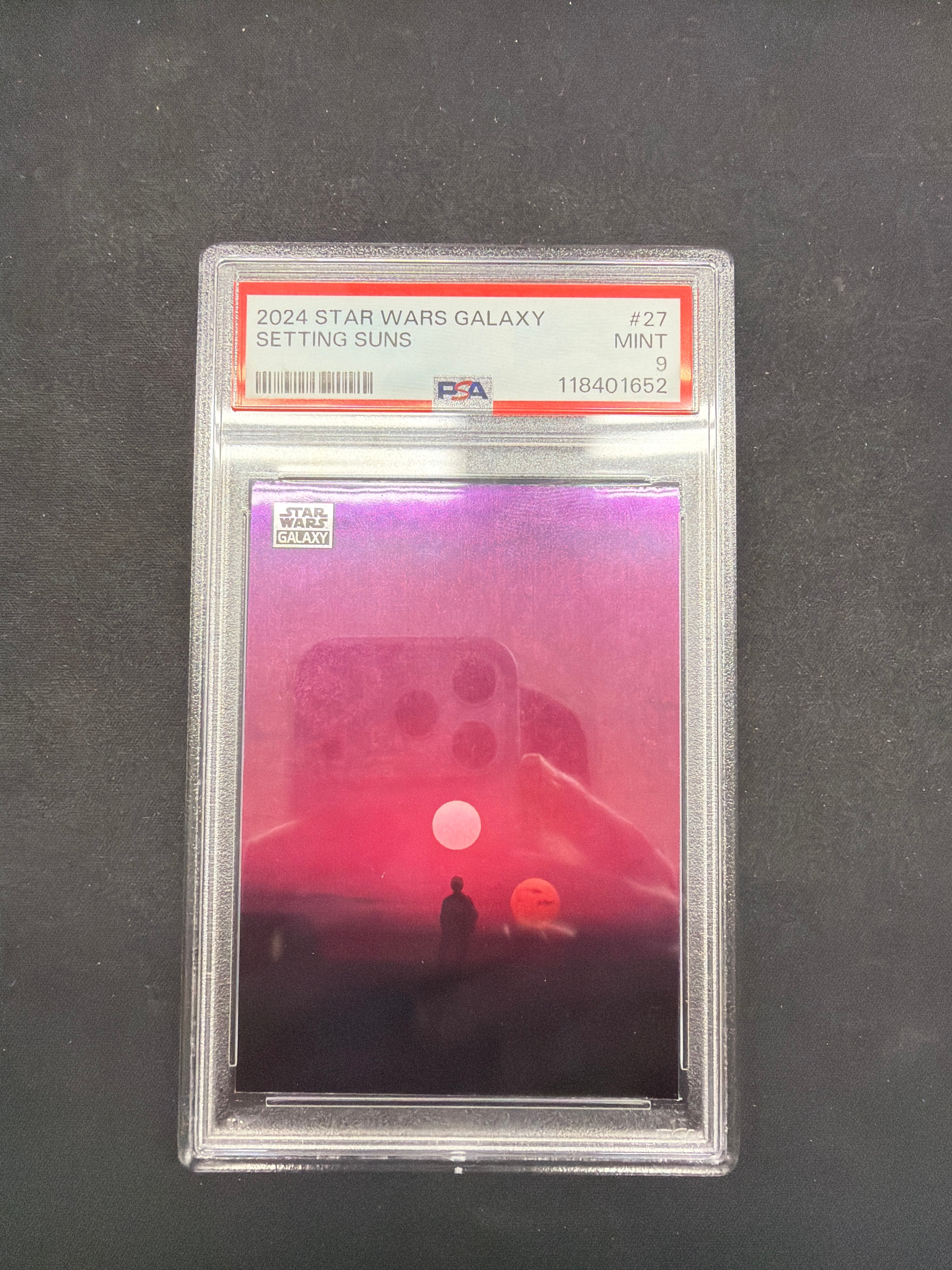 2024 Star Wars Galaxy Setting Suns PSA MINT 9