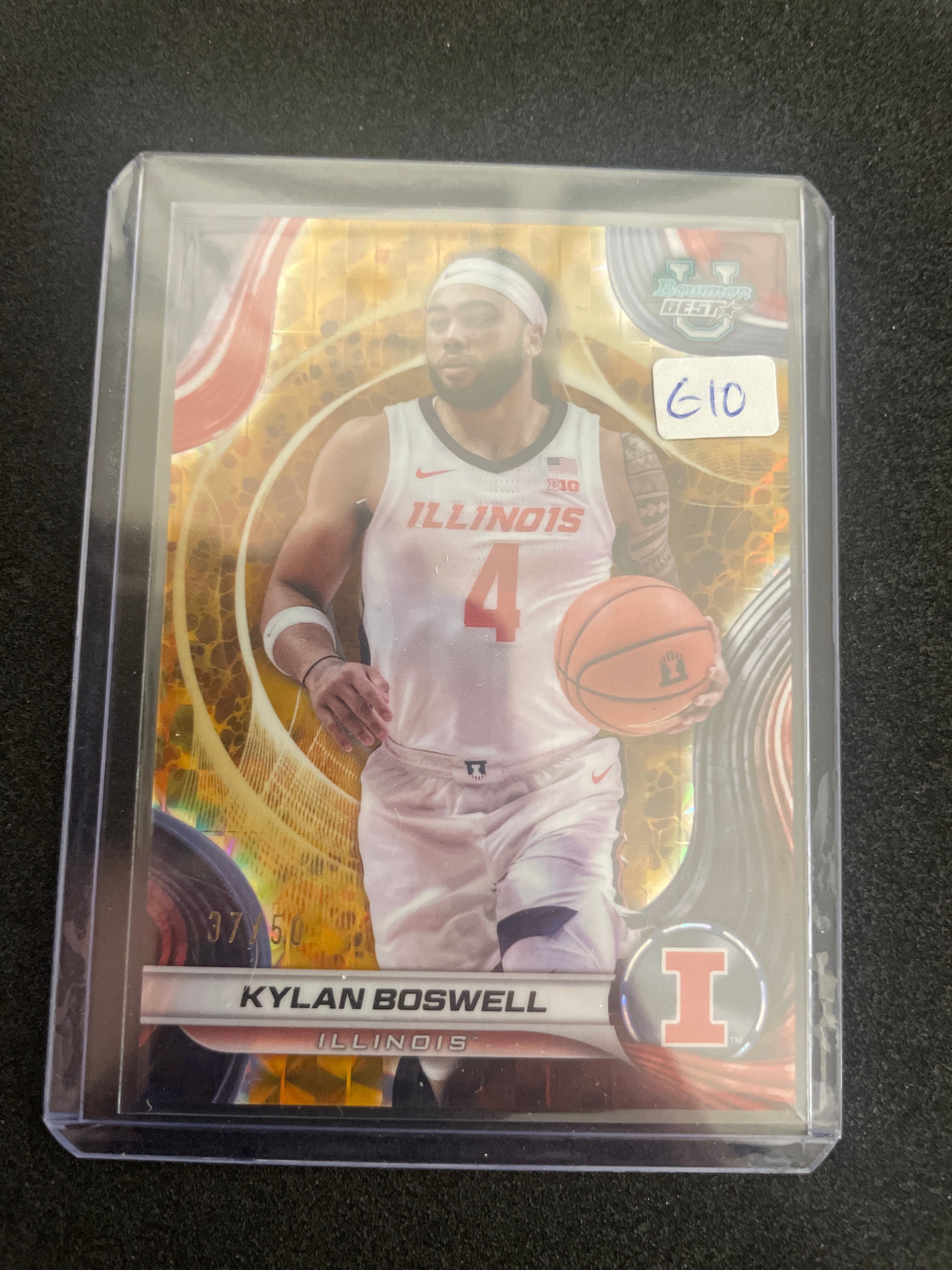 2024/25 Topps Bowman University’s Best Basketball Kylan Boswell /50