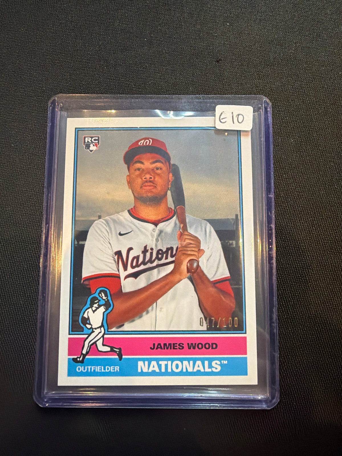 2025 Topps Transcendent VIP James Wood Rookie /100