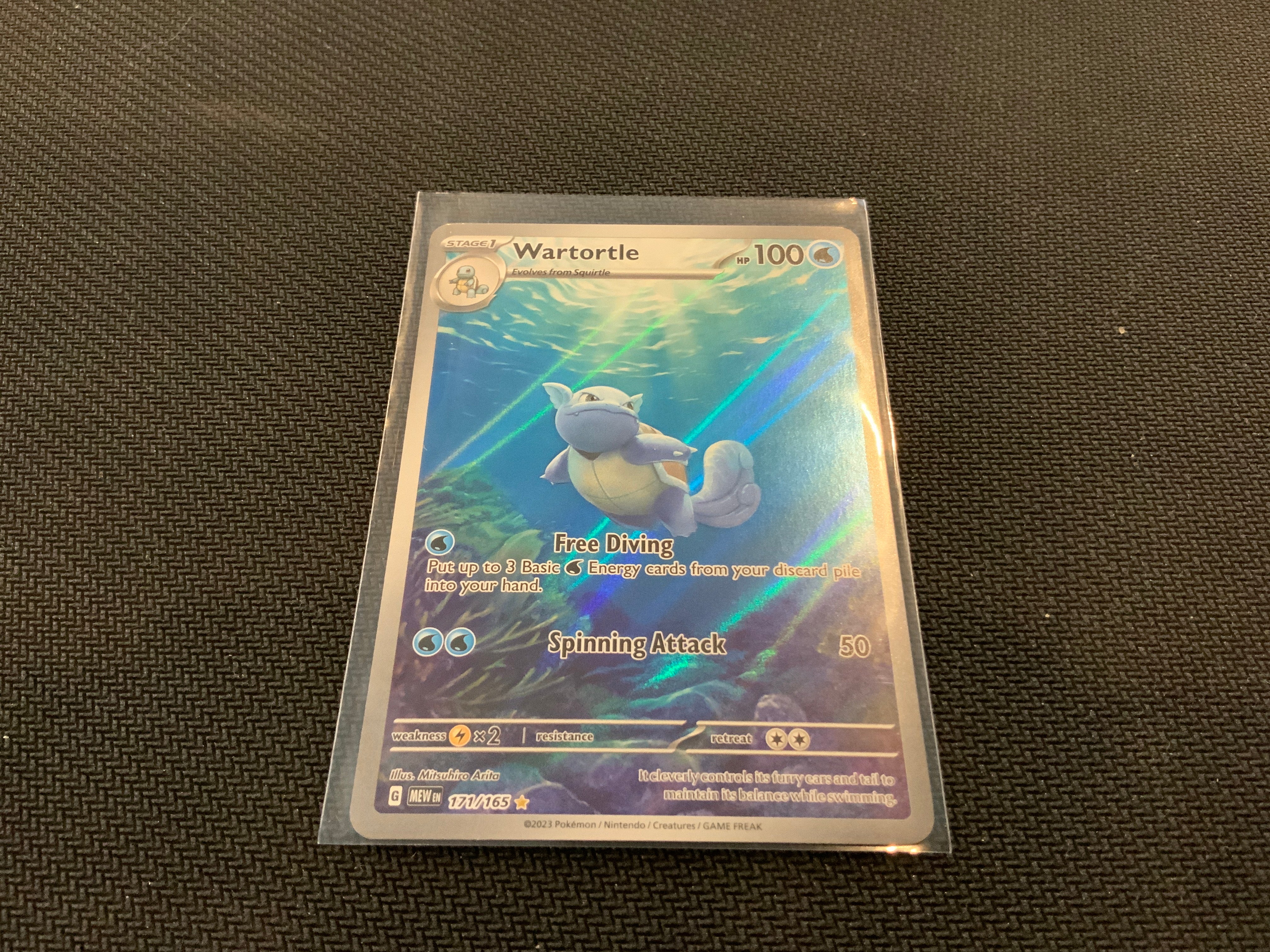 Pokemon MEW Wartortle 171/165