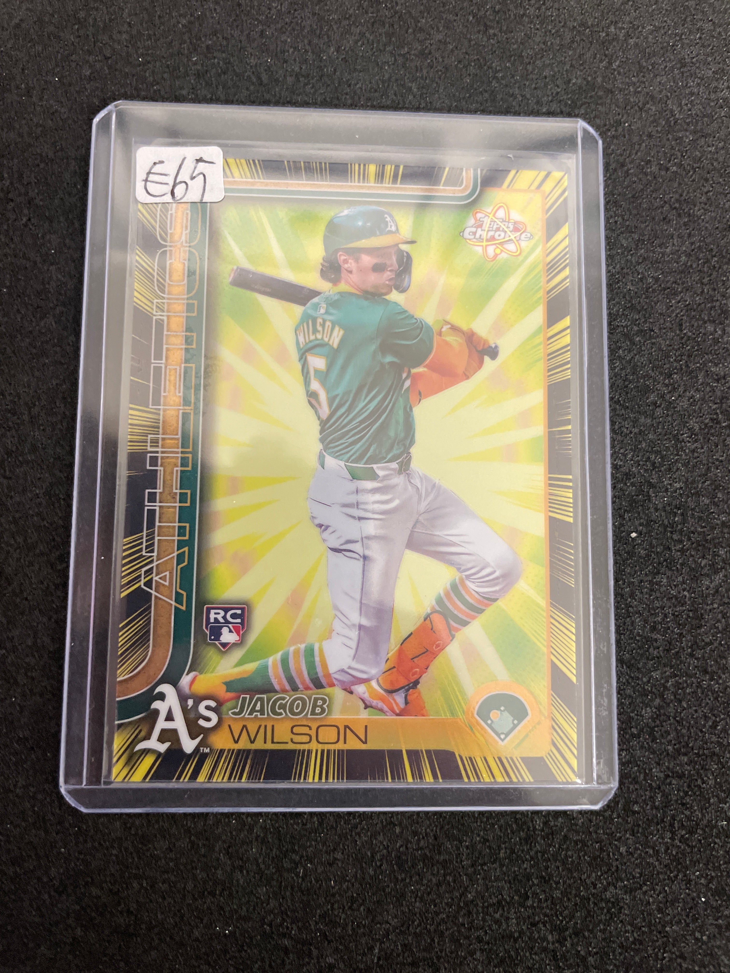2025 Topps Chrome Jacob Wilson RR-6 Rookie