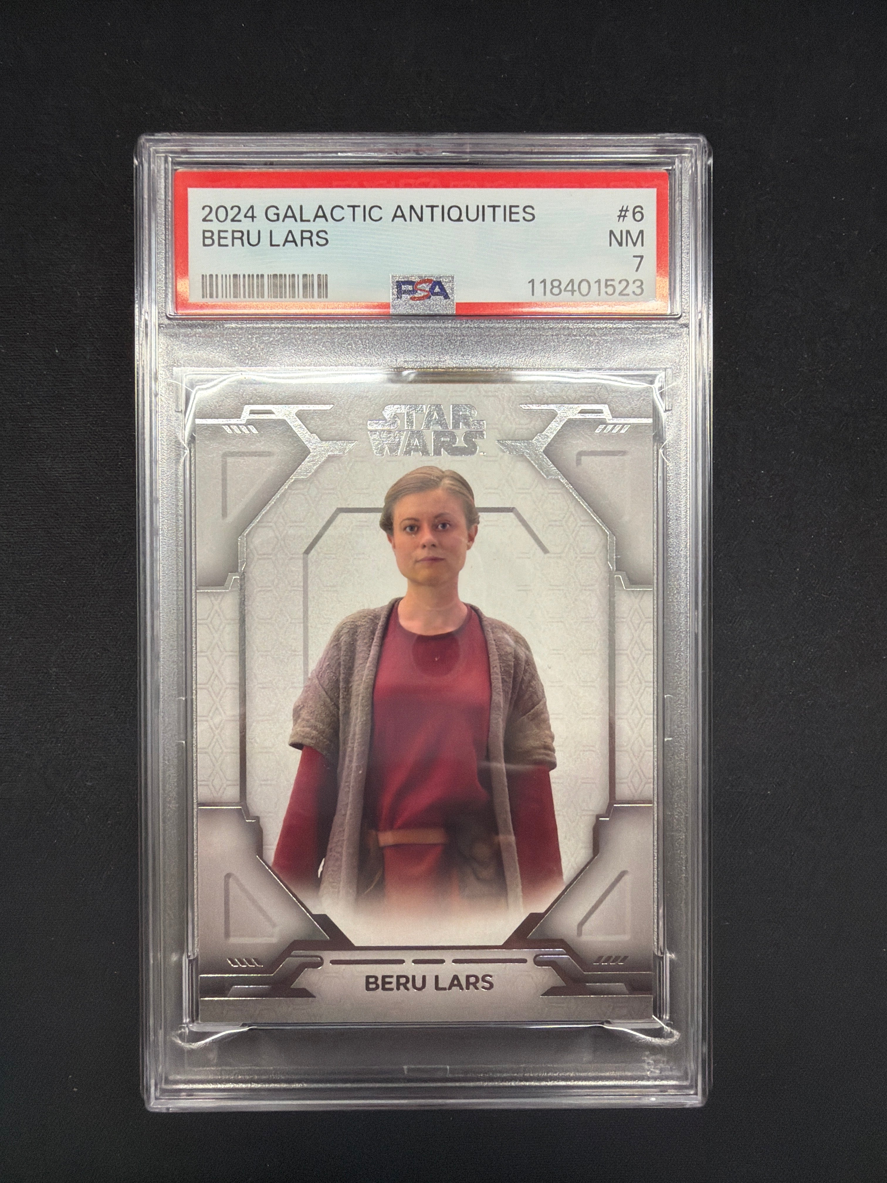 2024 Galactic Antiquities Beru Lars PSA NM 7 /25