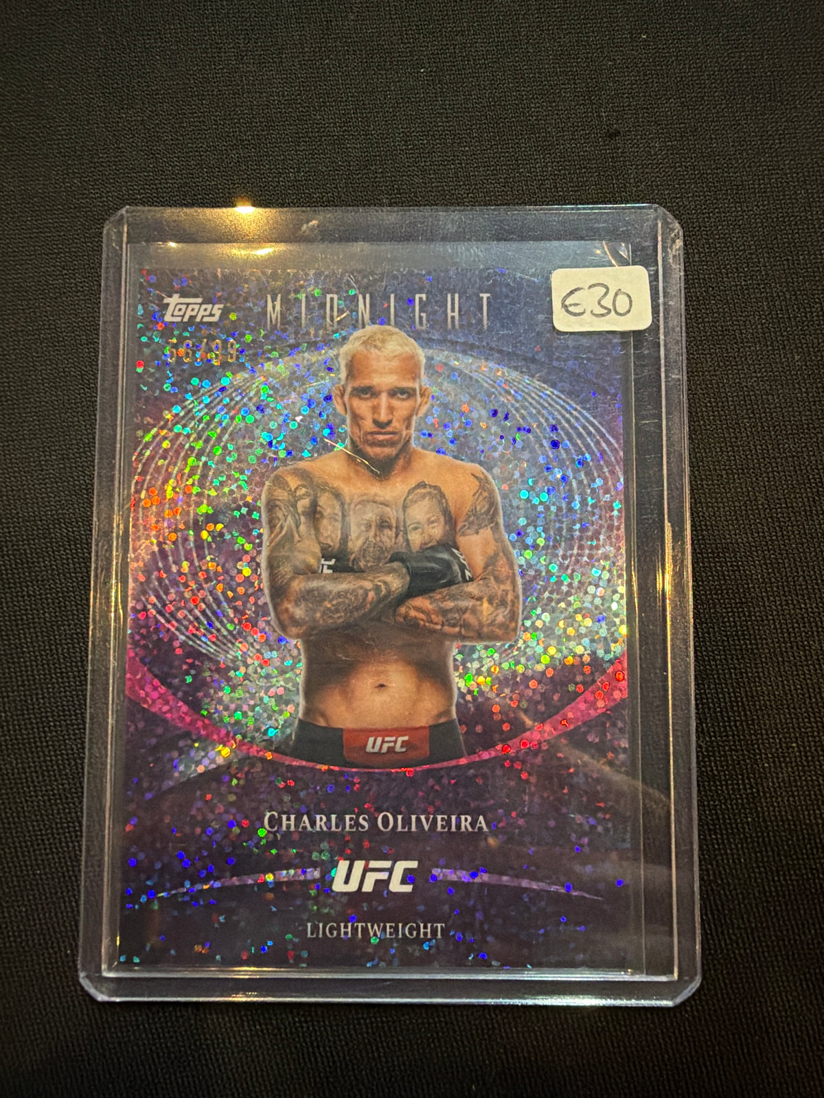 2026 Topps UFC Midnight Charles Oliveira /99