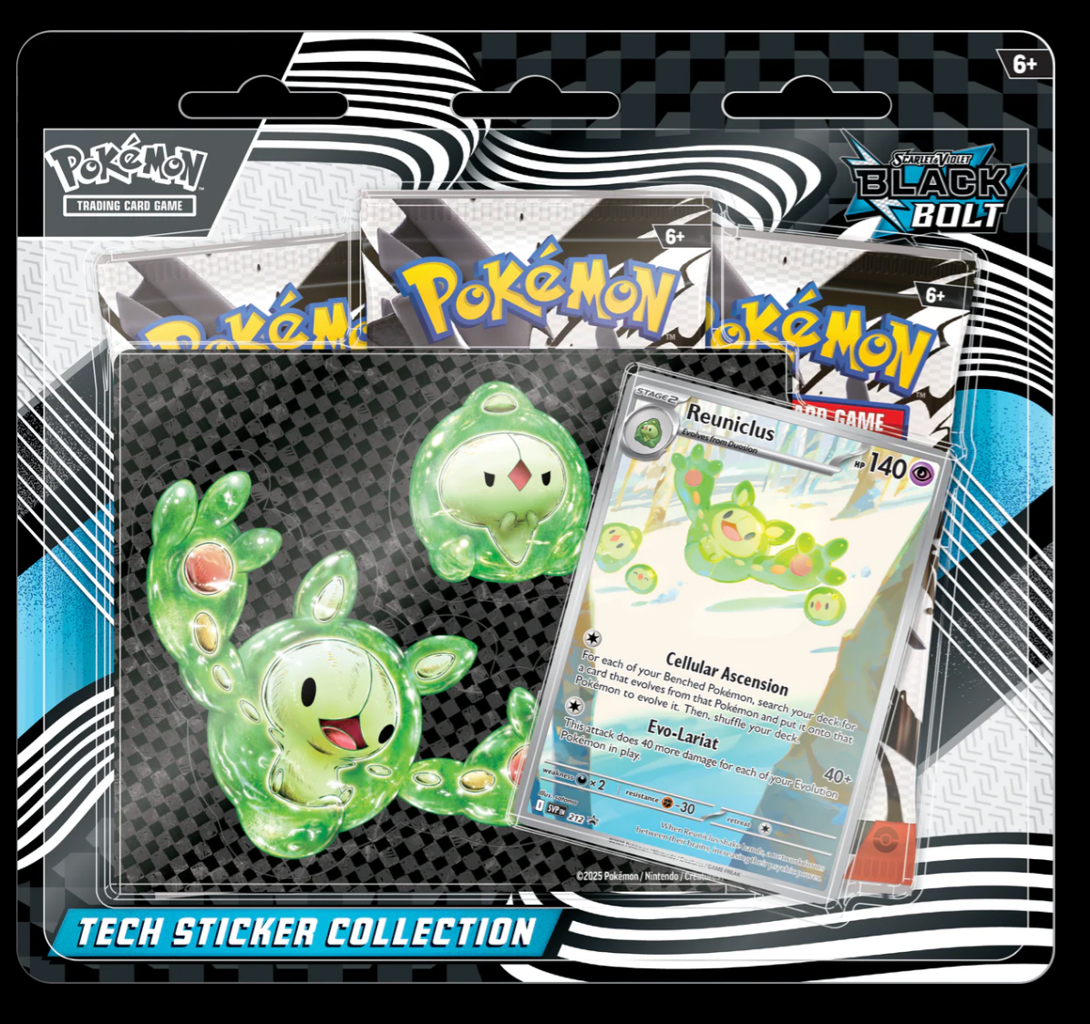 Black Bolt - Tech Sticker Collection - Reuniclus