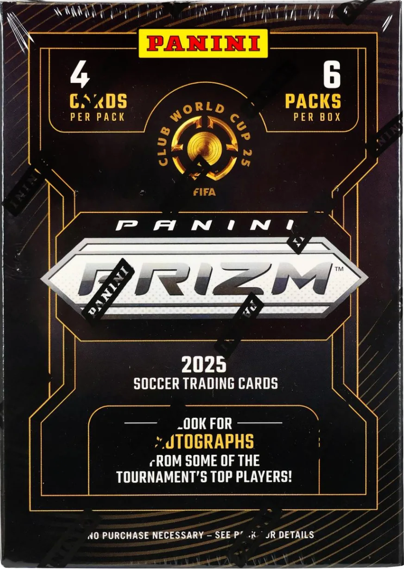 2025 Panini Prizm FIFA Club World Cup Soccer 6-Pack Blaster Box
