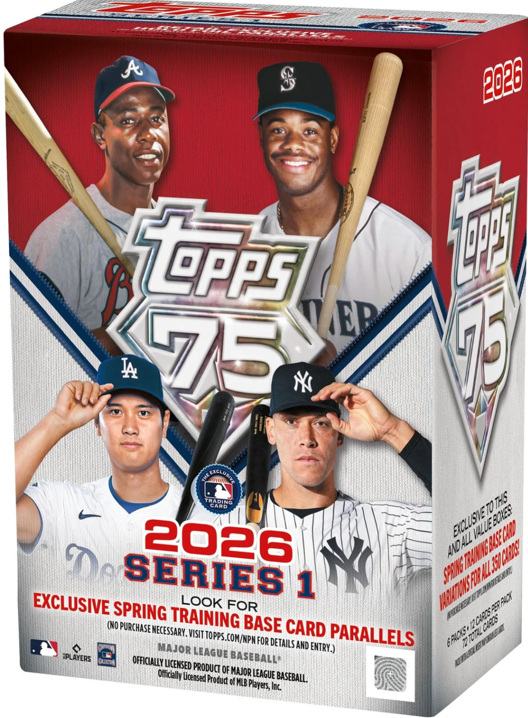 2026 Topps Series 1 Baseball 6-Pack Blaster Box