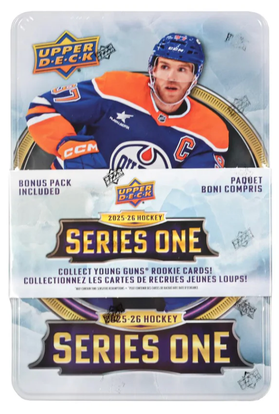2025/26 Upper Deck Series 1 Hockey Tin (Box)